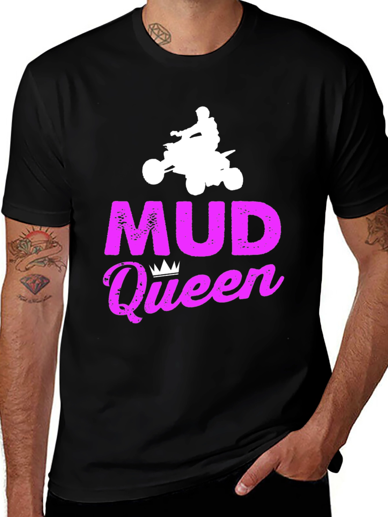 Mud Queen ATV T-Shirt - Black