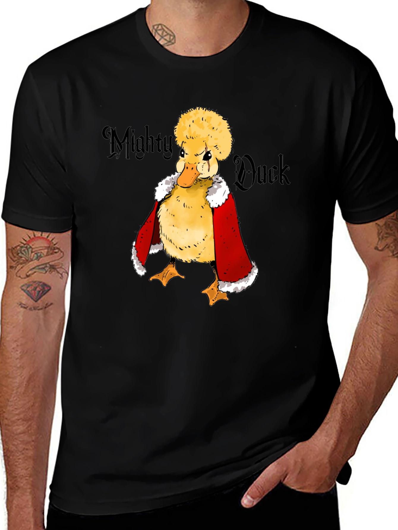 Mighty Duck T-Shirt - Funny Cartoon Tee