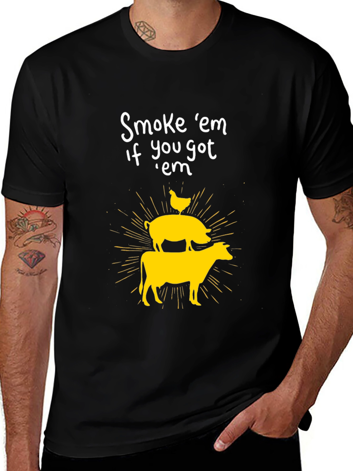 Smoke 'Em if You Got 'Em BBQ T-Shirt