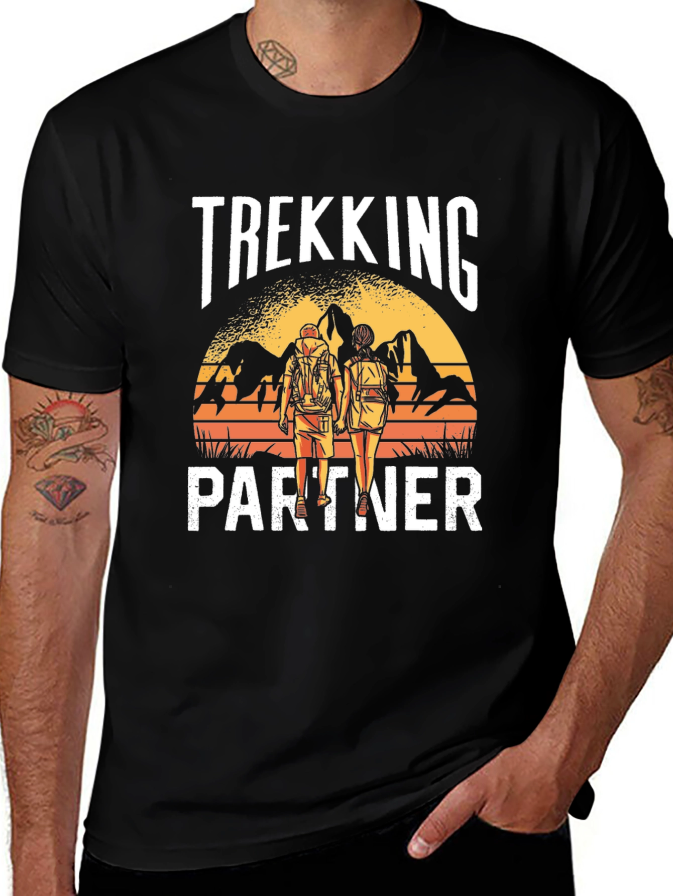 Variant 10 of Trekking Partner Graphic Tee