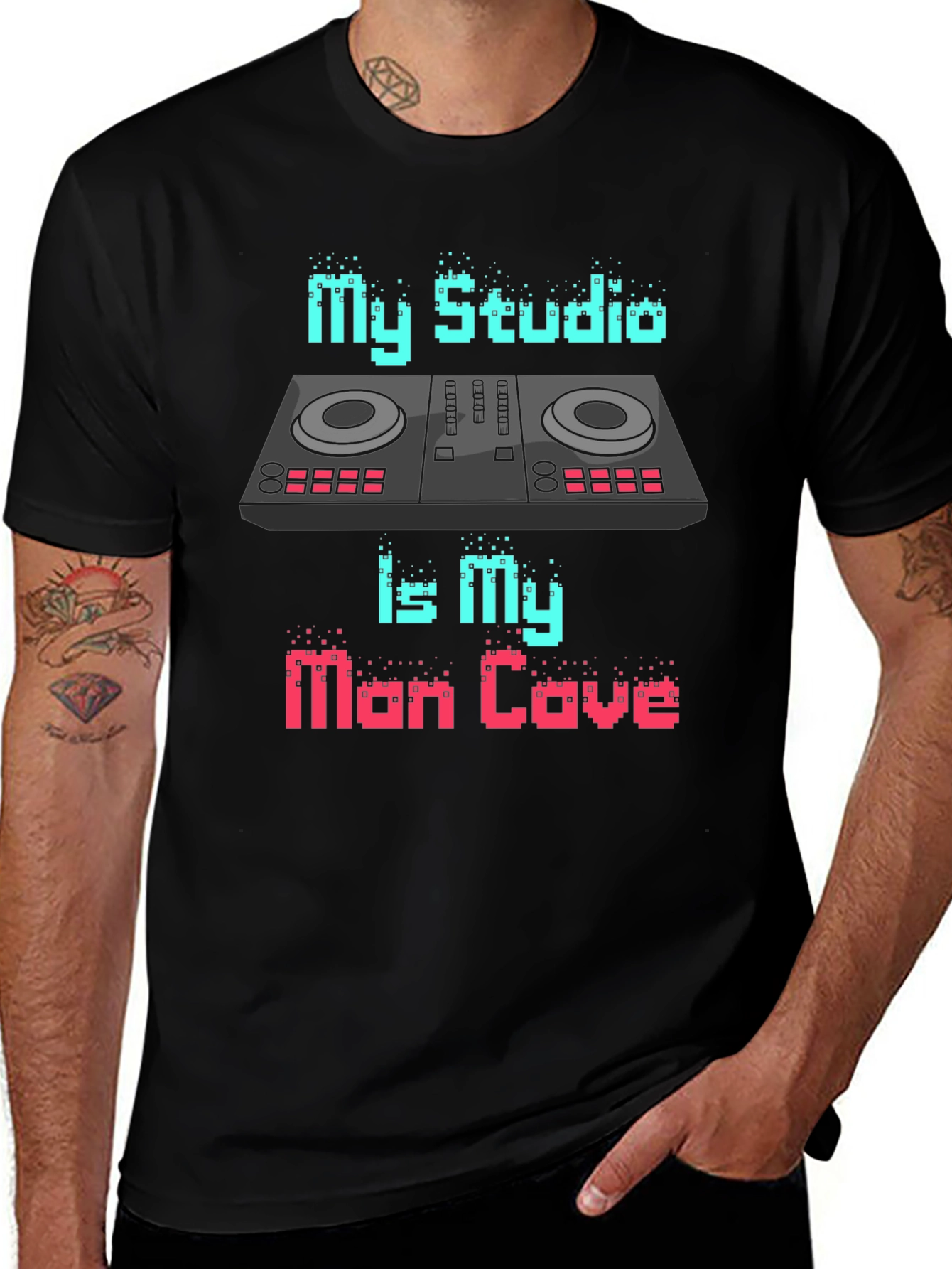 Variant 30 of My Studio Is My Man Cave Graphic Tee
