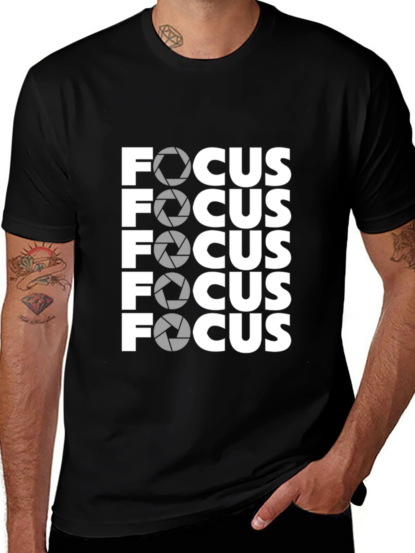 Variant 18 of Focus Graphic T-Shirt - Photographer Gift