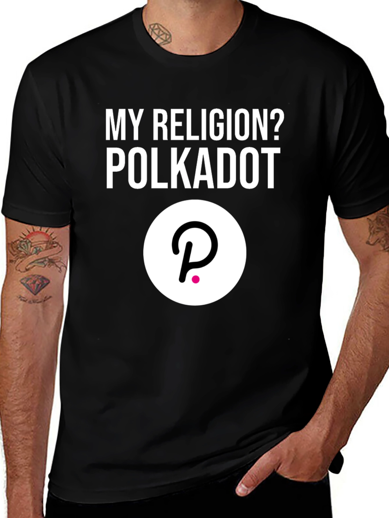 Polkadot Crypto T-Shirt - My Religion?