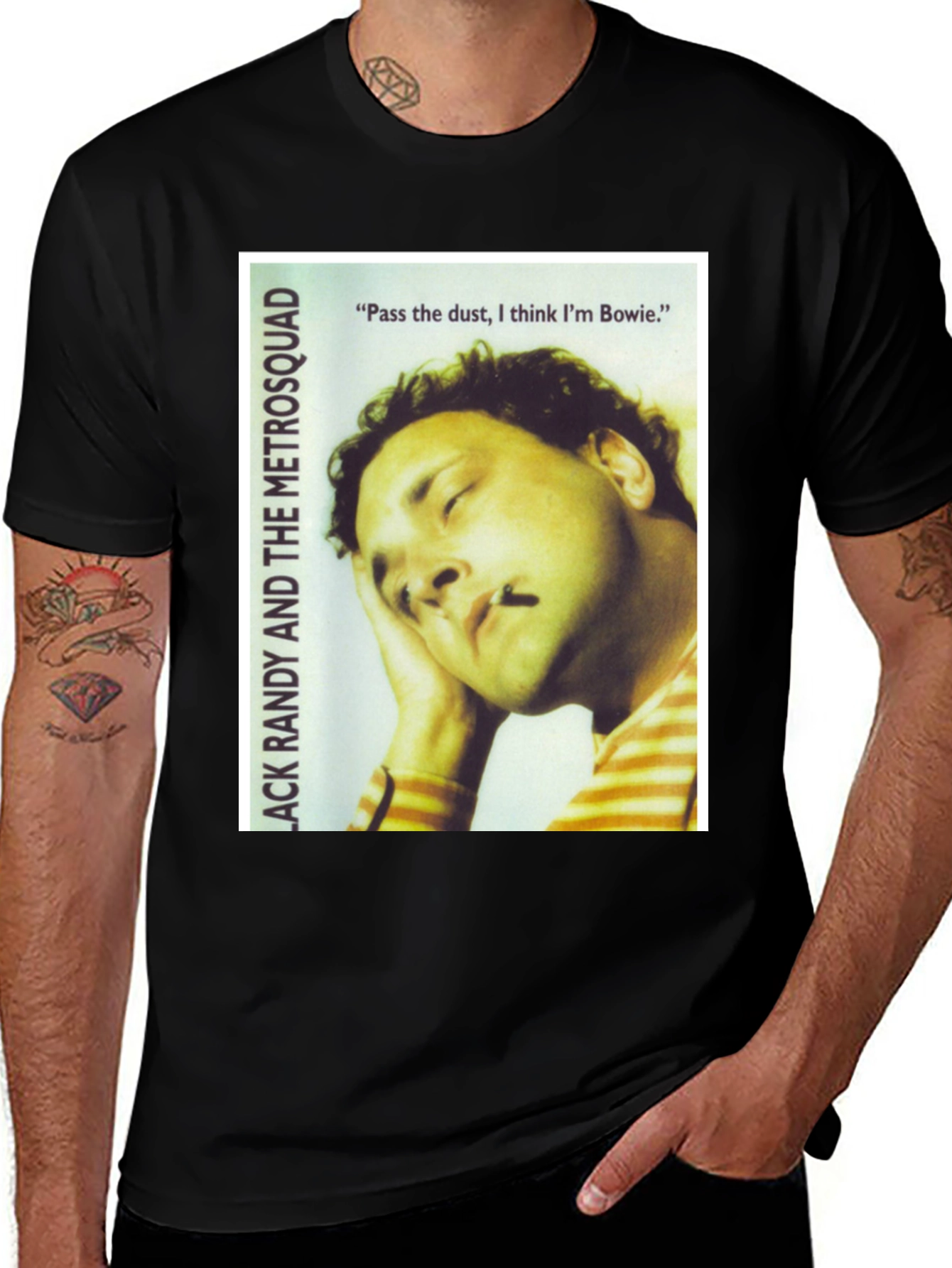 Black Randy and the Metrosquad Bowie T-Shirt
