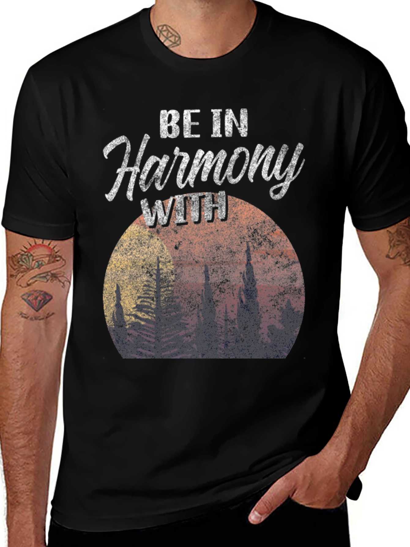Variant 25 of Harmony Graphic T-Shirt