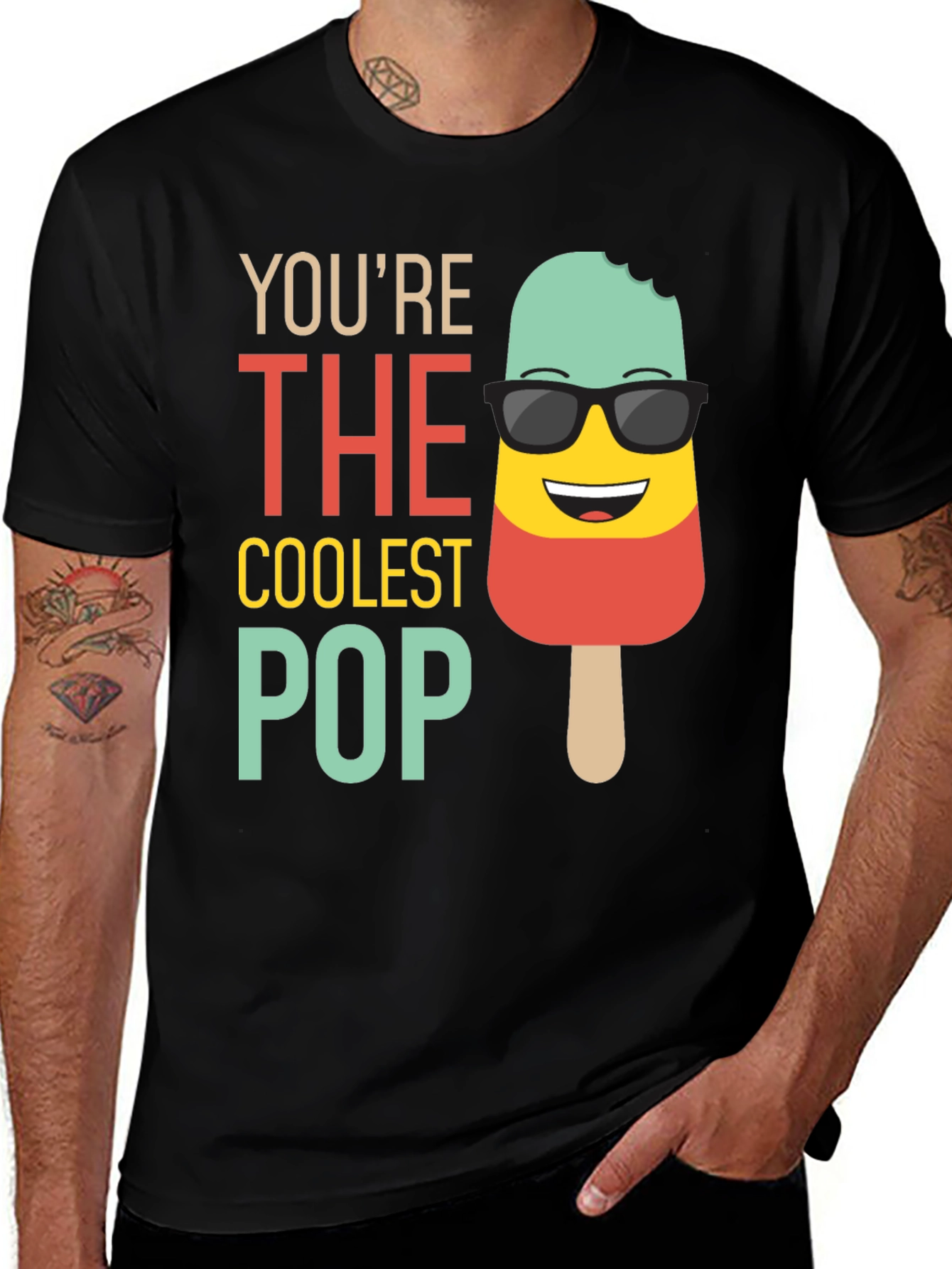 Coolest Pop T-Shirt - Father's Day Gift