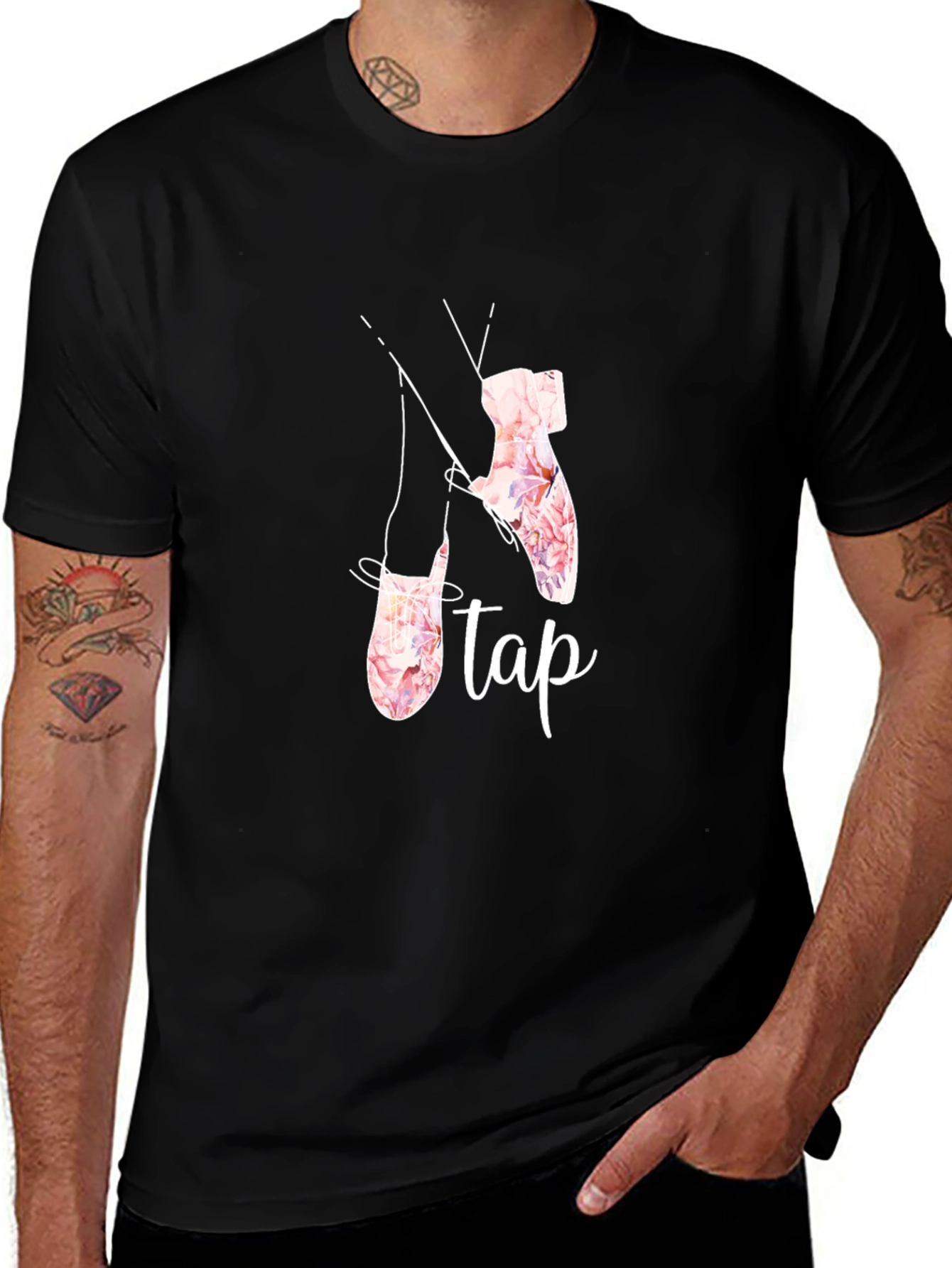 Variant 29 of Floral Tap Dance T-Shirt