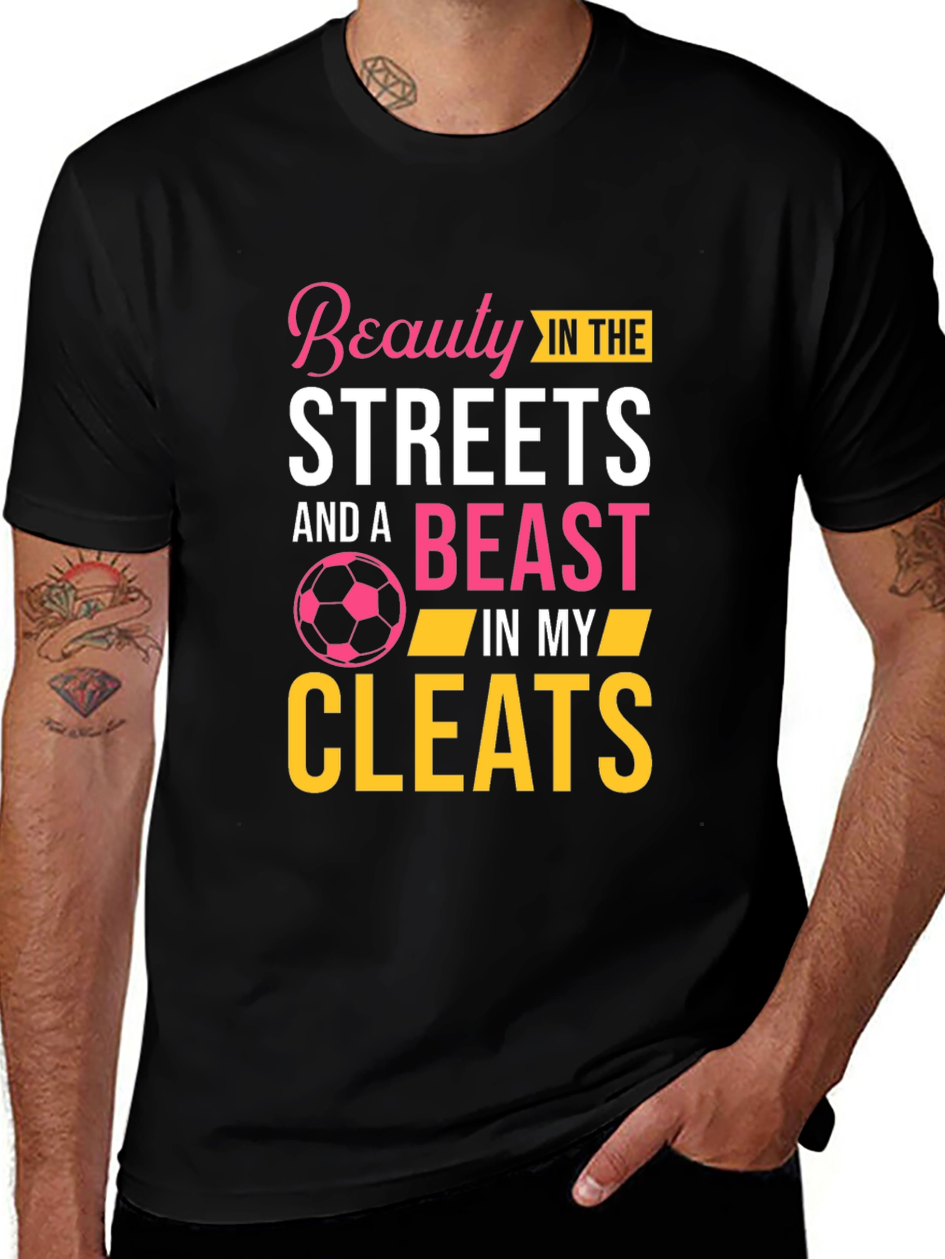 Variant 21 of Beauty and a Beast Soccer T-Shirt