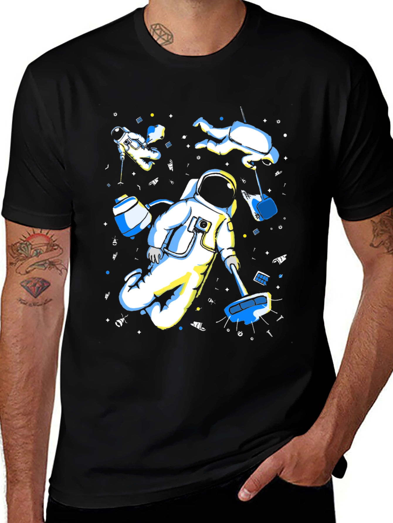 Variant 21 of Astronaut Graphic T-Shirt - Space Explorer Tee