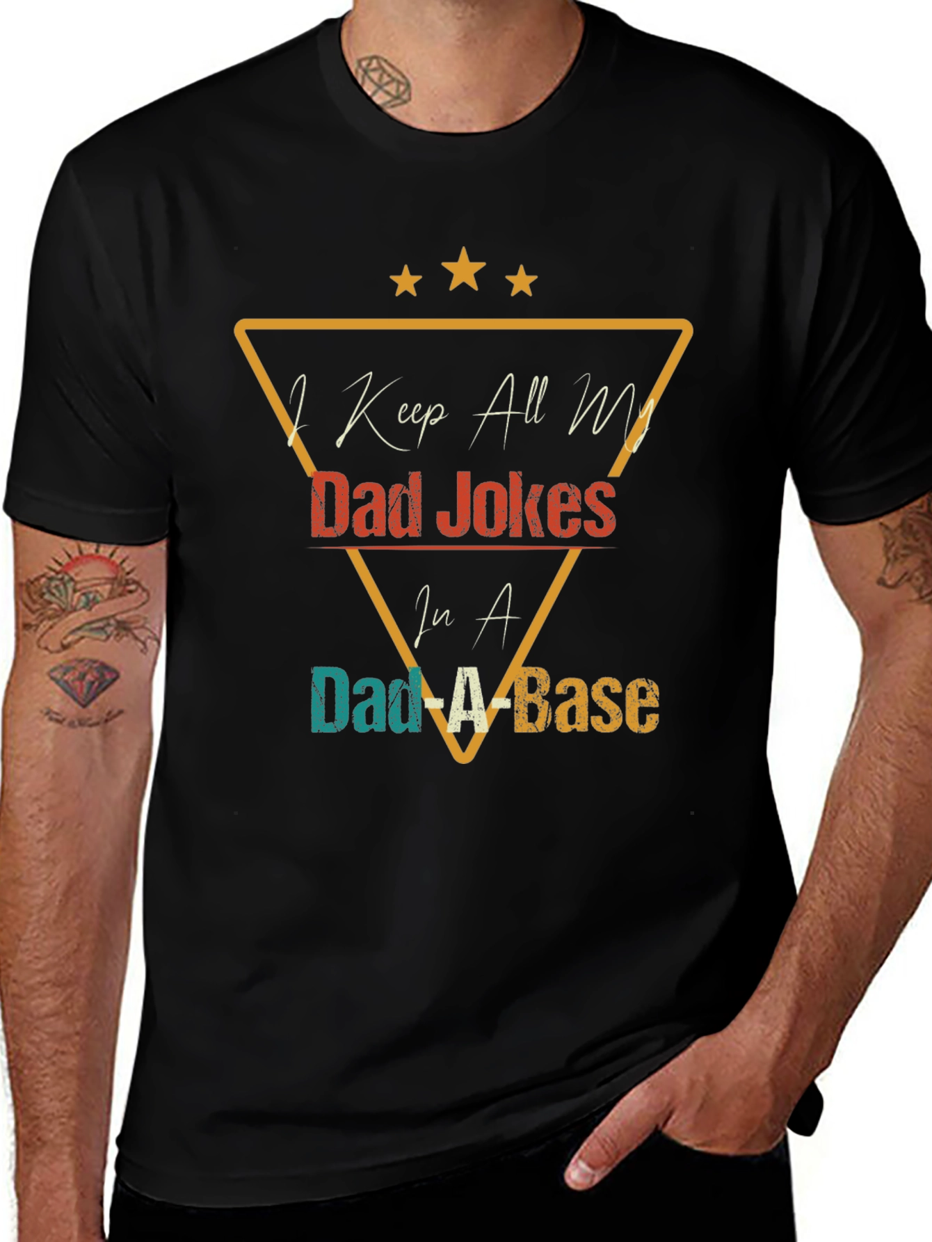 Variant 5 of Dad Jokes T-Shirt - Funny Graphic Tee for Fathers