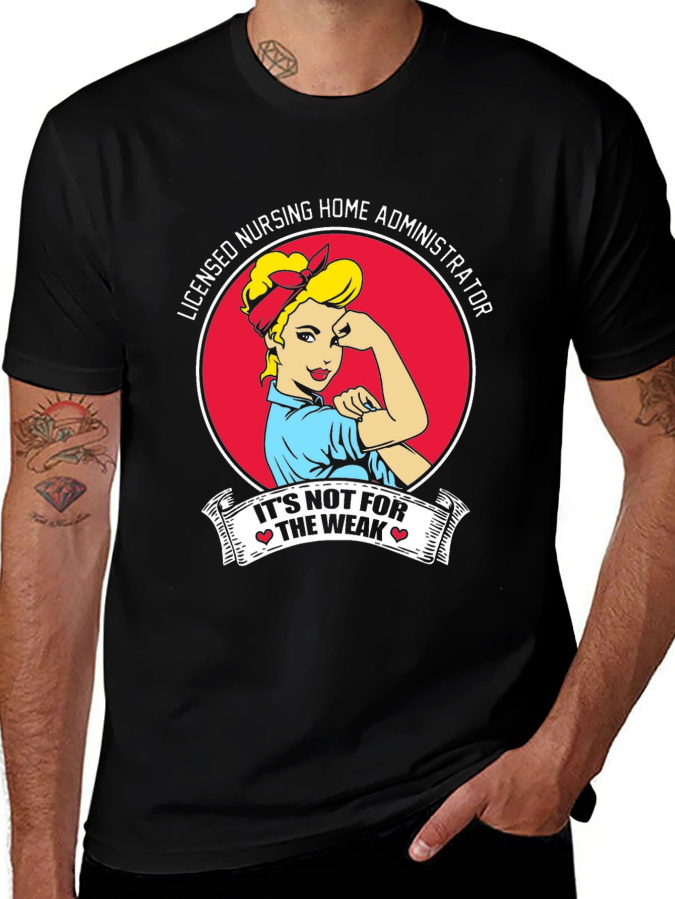 Variant 8 of Licensed Nursing Home Administrator T-Shirt