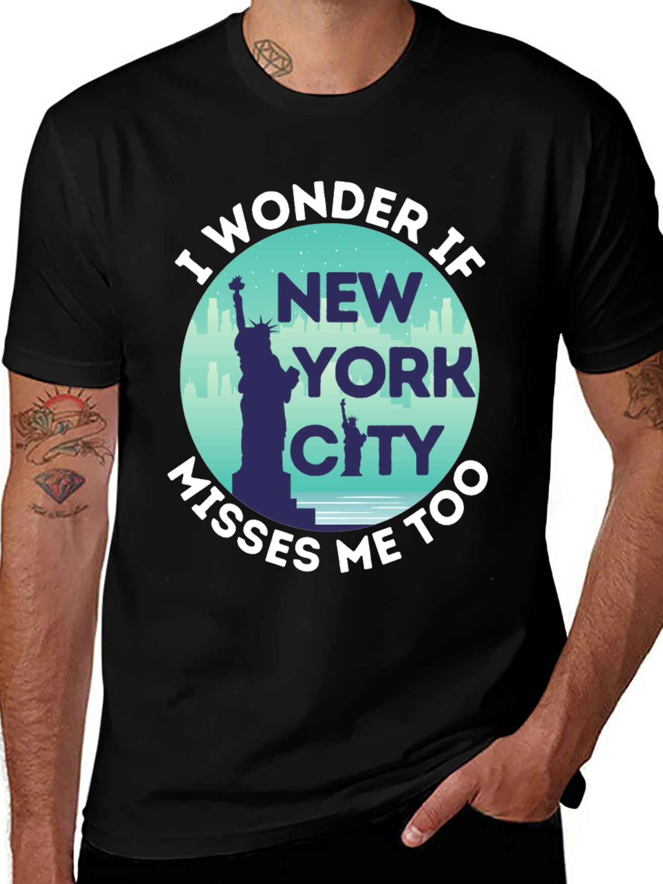 Variant 19 of New York City Misses Me T-Shirt