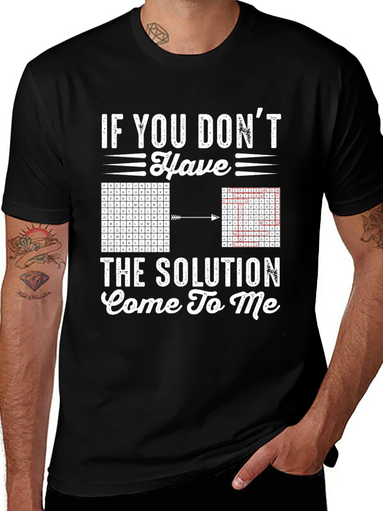 Solve It! Solution Seeker Graphic Tee