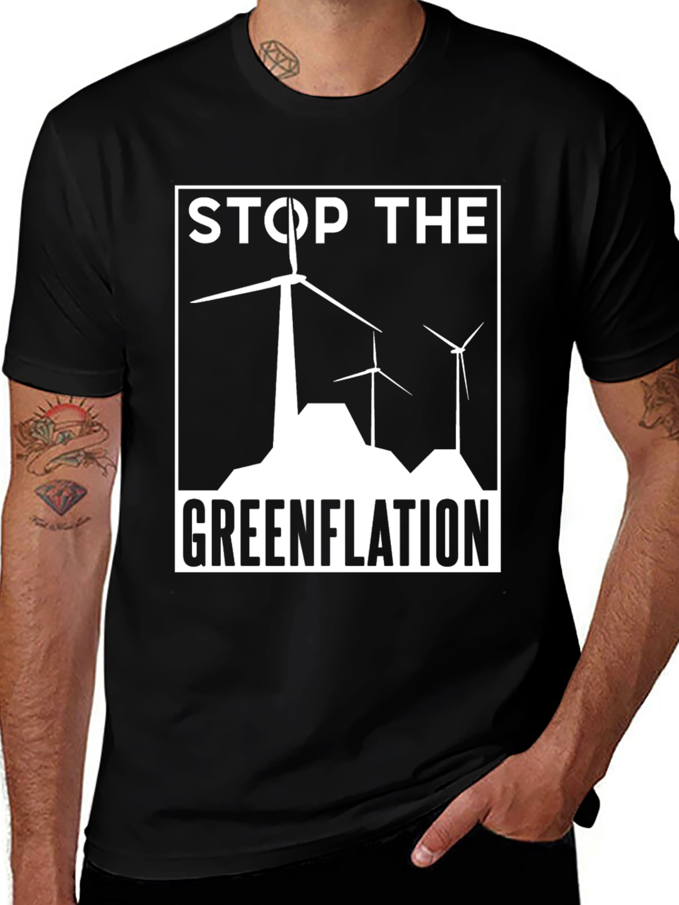 Stop Greenflation Graphic Tee