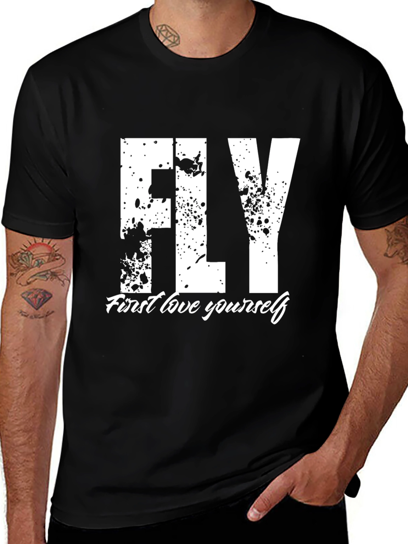 Variant 13 of FLY First Love Yourself Graphic T-Shirt