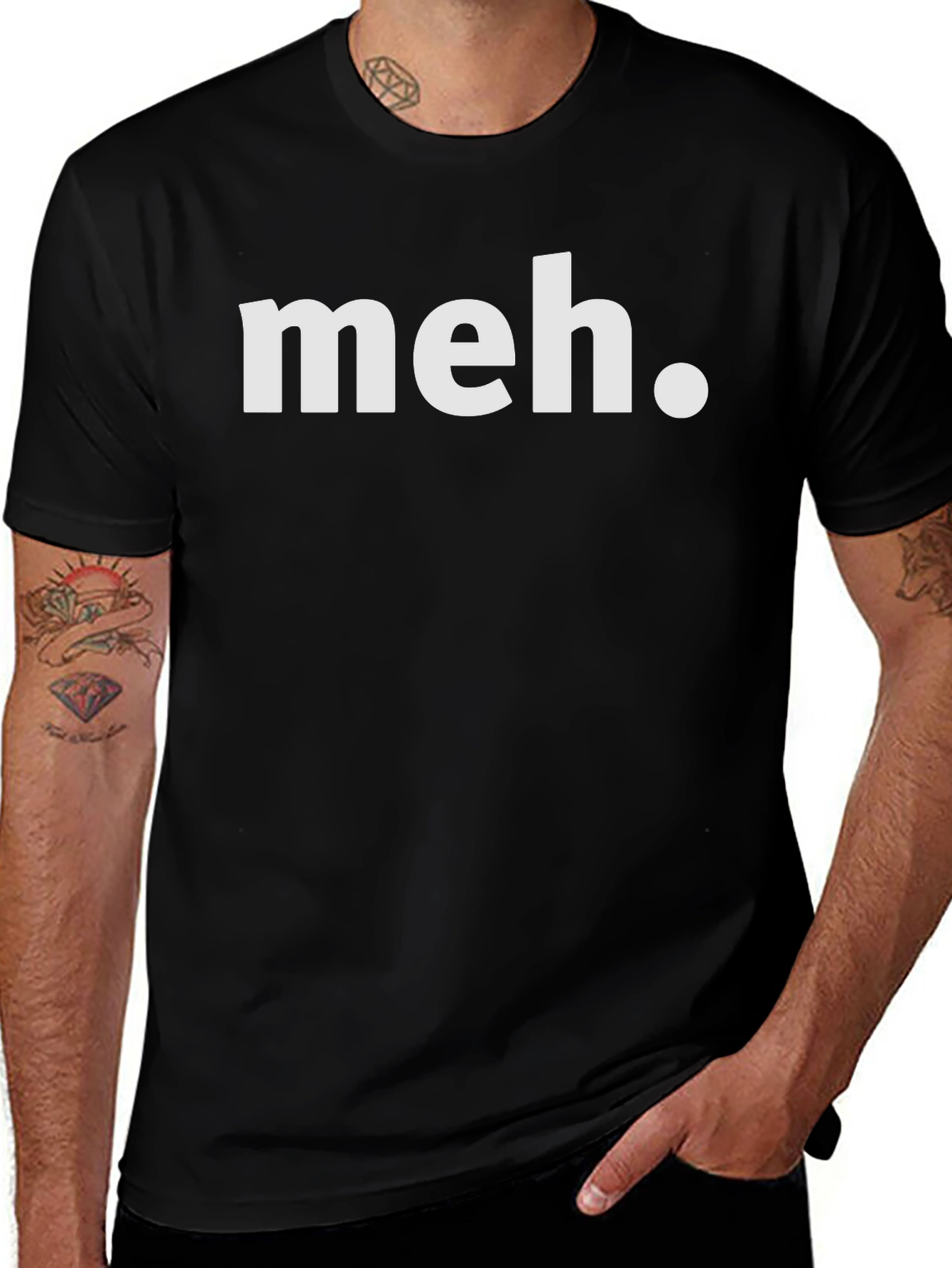 Meh. Graphic T-Shirt - Casual Comfort