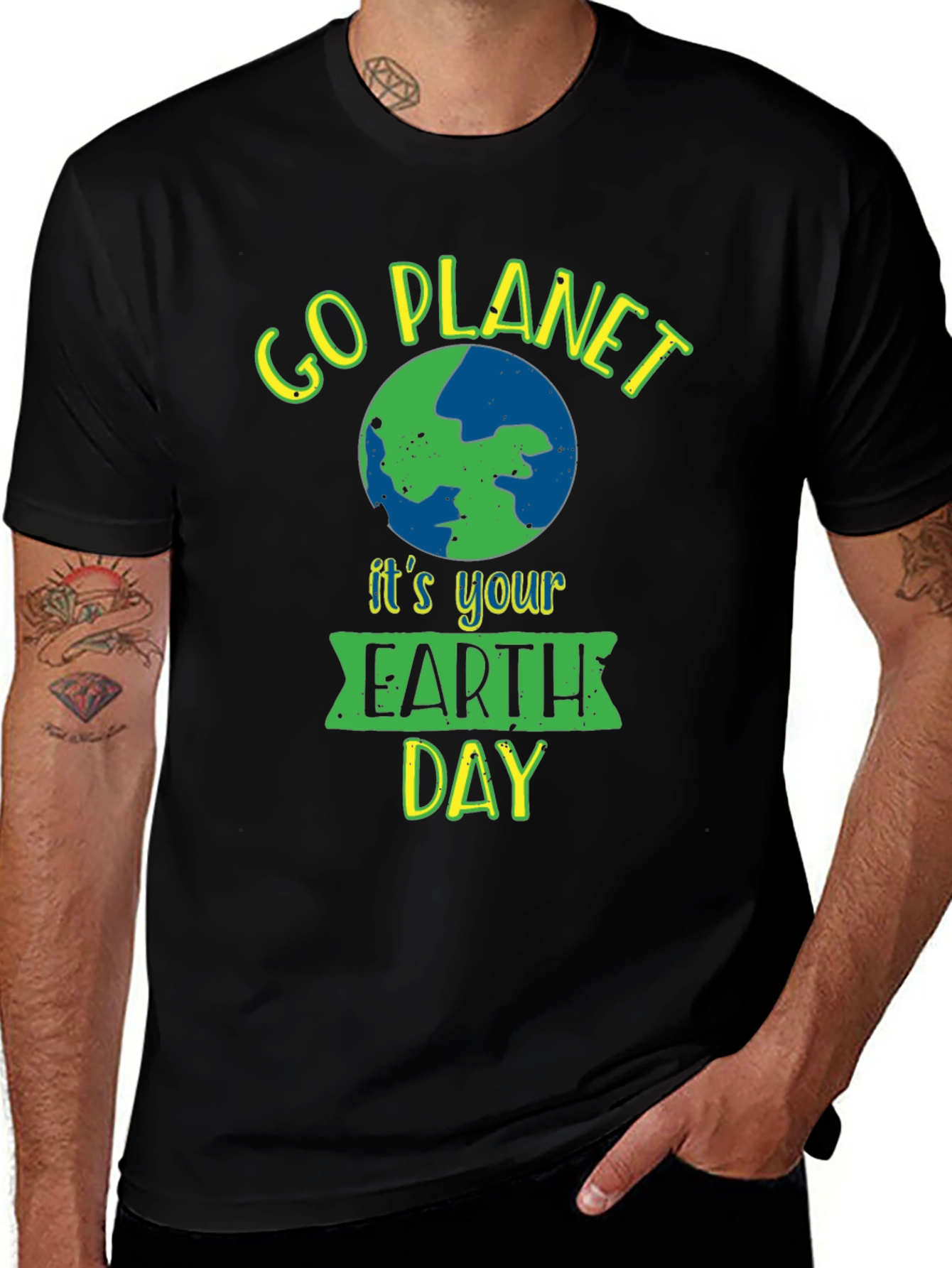 Variant 23 of Go Planet Earth Day Graphic Tee