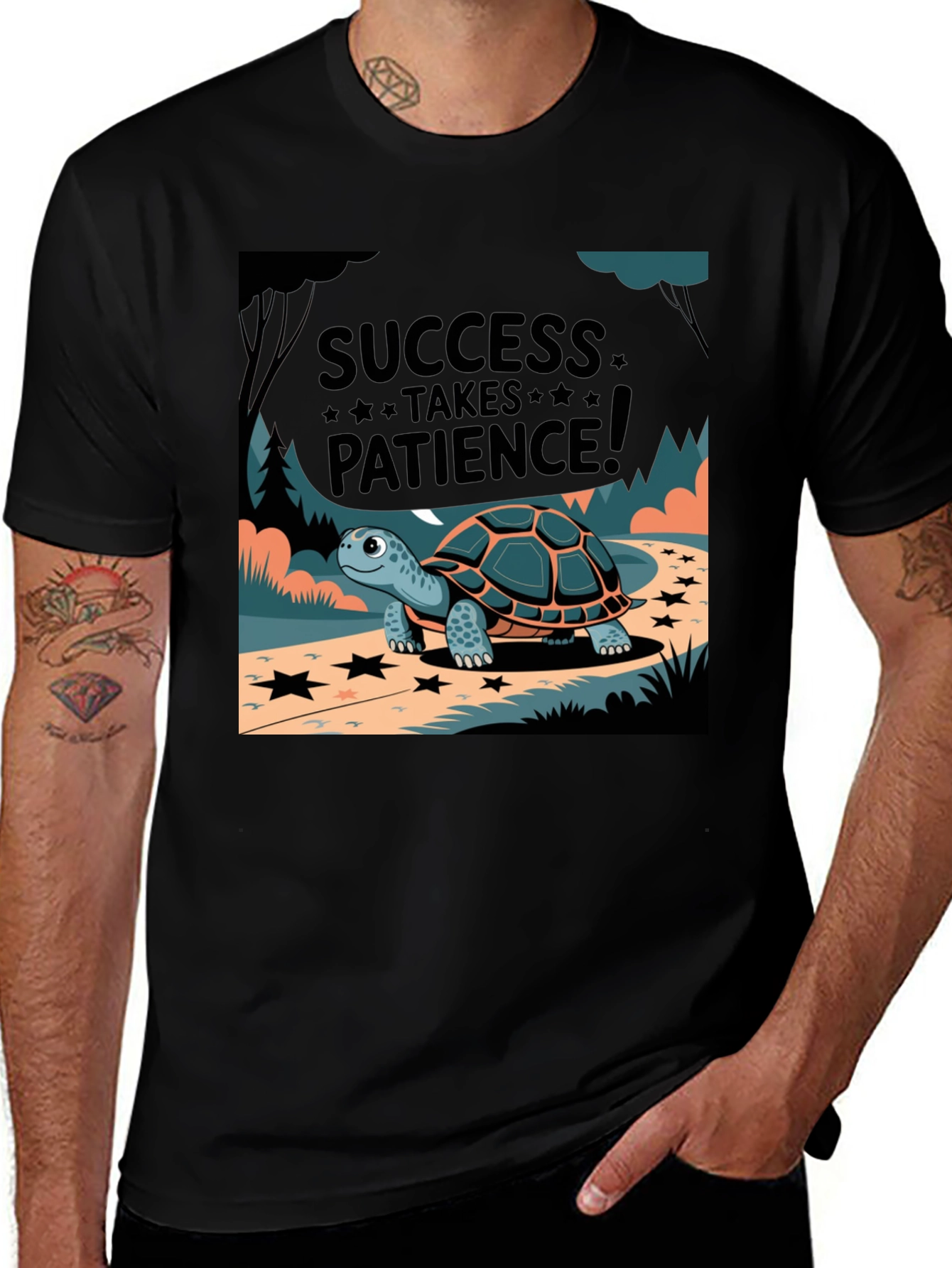 Patience T-Shirt: "Success Takes Patience" Graphic Tee