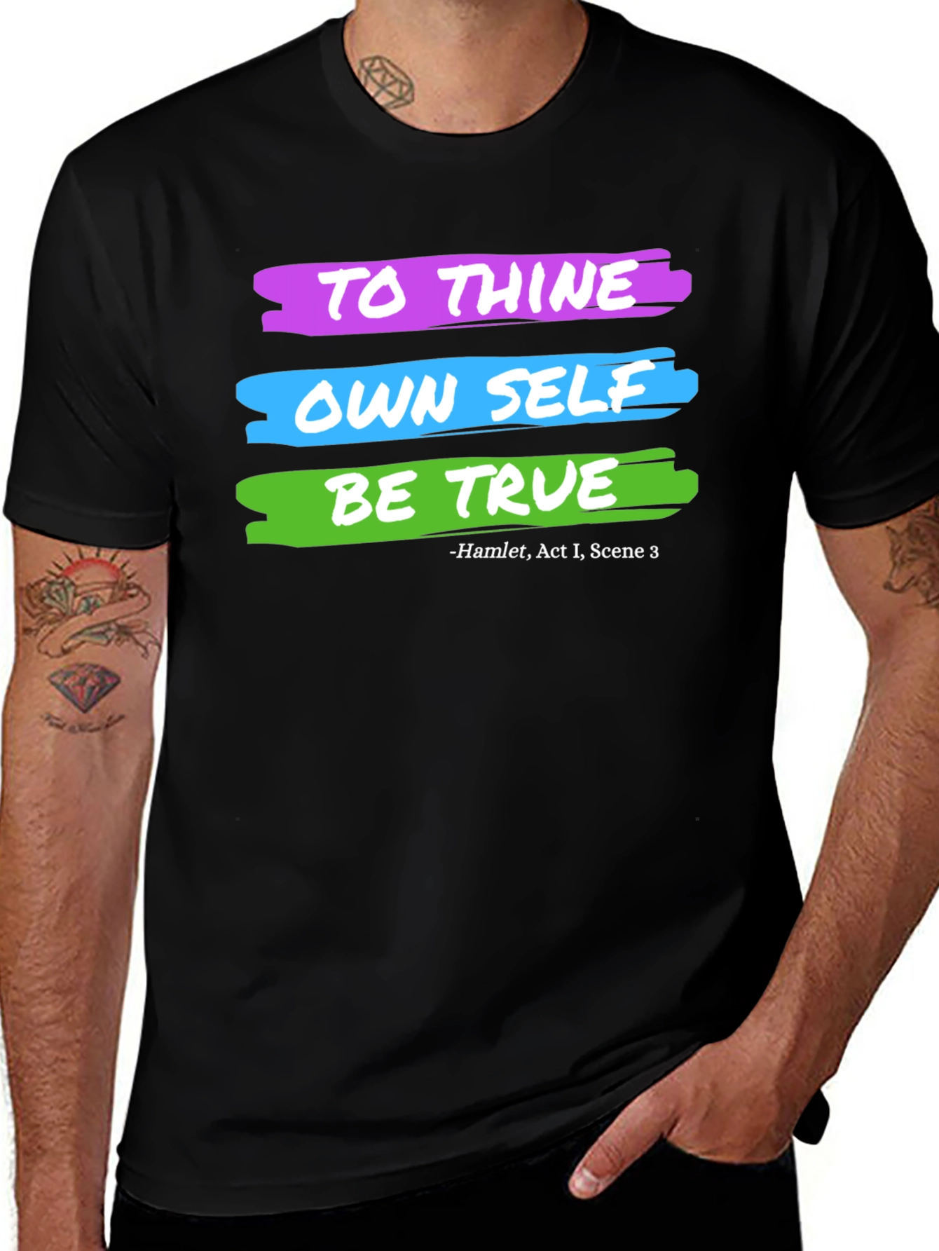 Hamlet 'To Thine Own Self' Graphic T-Shirt