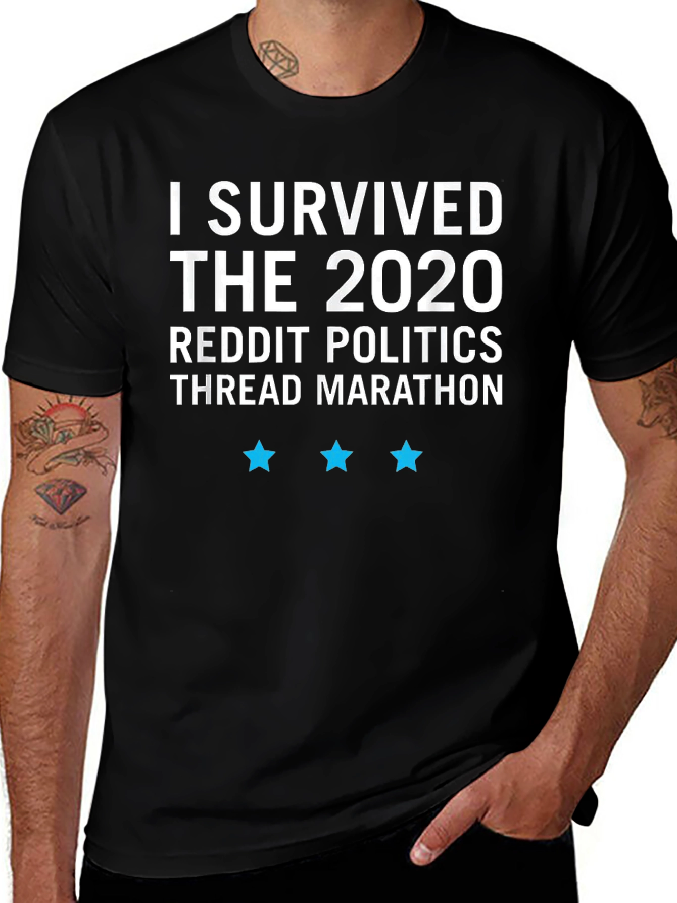 I Survived The 2020 Reddit Politics T-Shirt