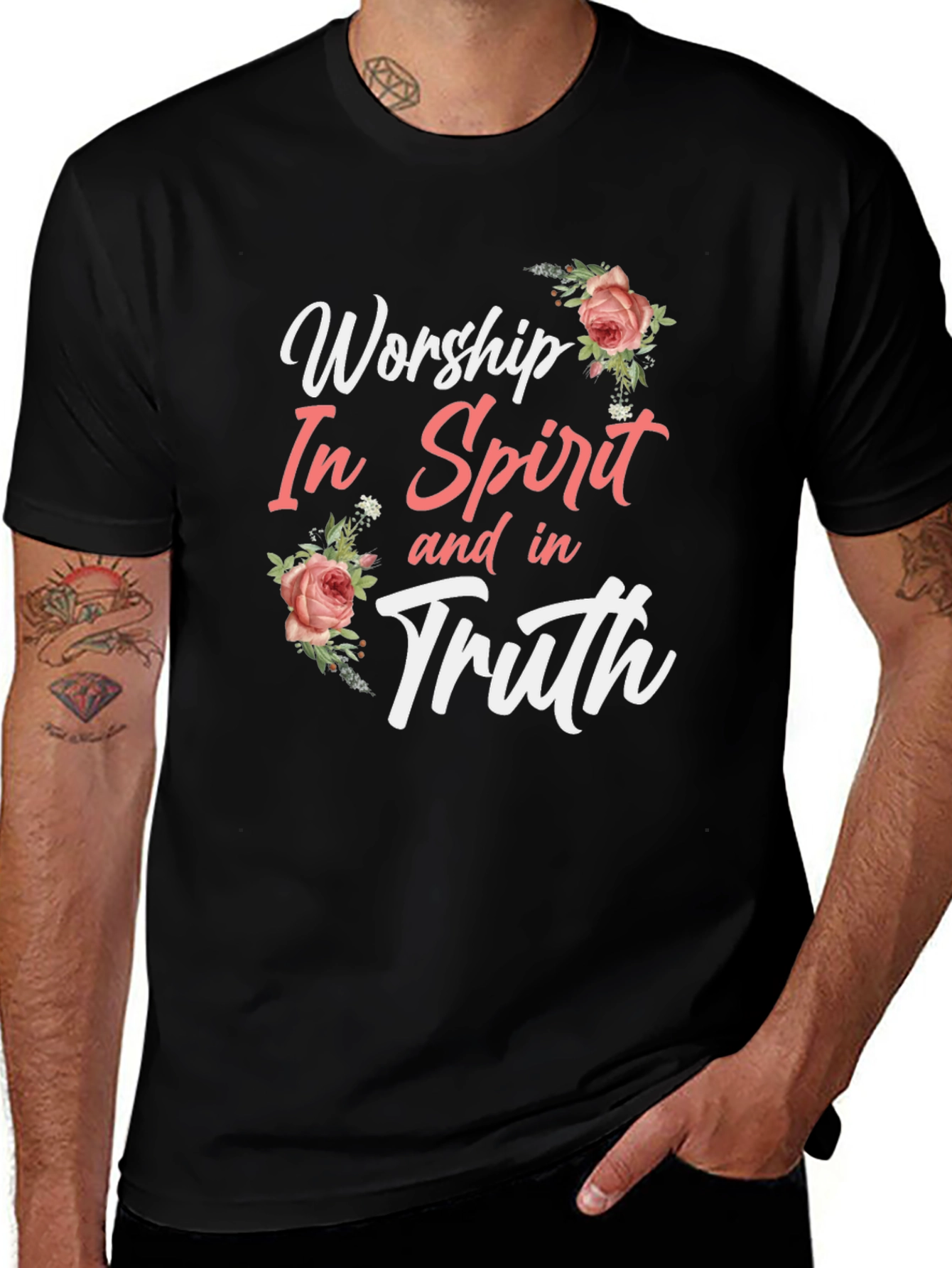 Variant 10 of Worship In Spirit and Truth T-Shirt