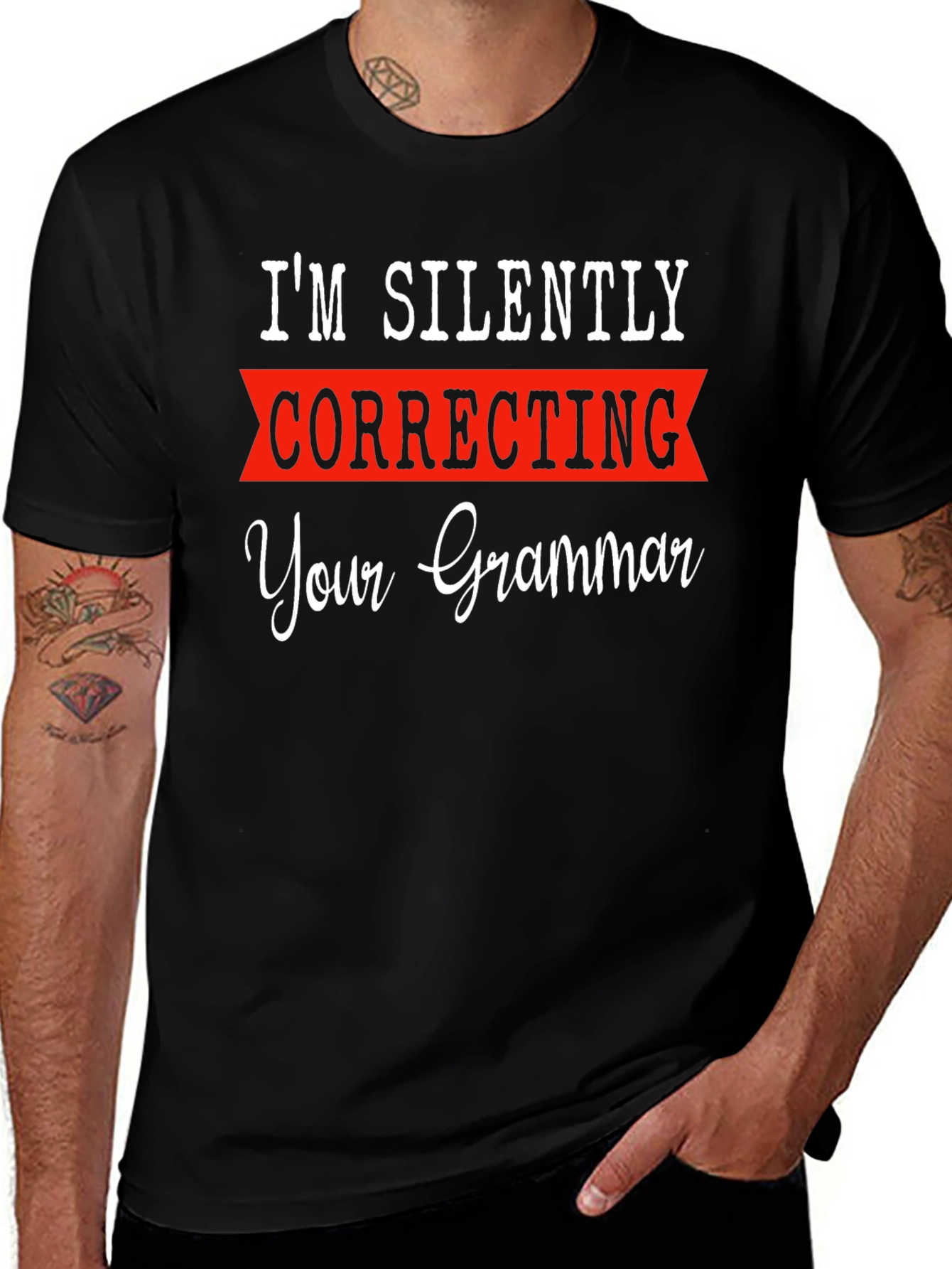 Variant 13 of Funny Grammar Correction T-Shirt