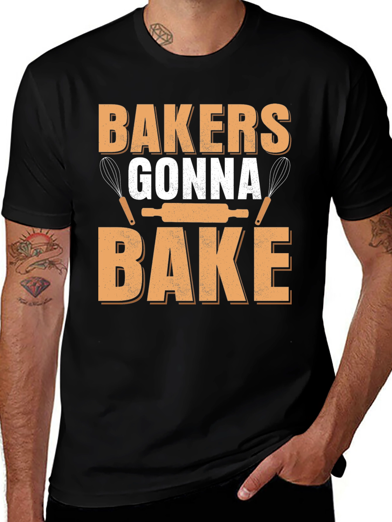 Variant 19 of Bakers Gonna Bake T-Shirt - Cooking Enthusiast Apparel