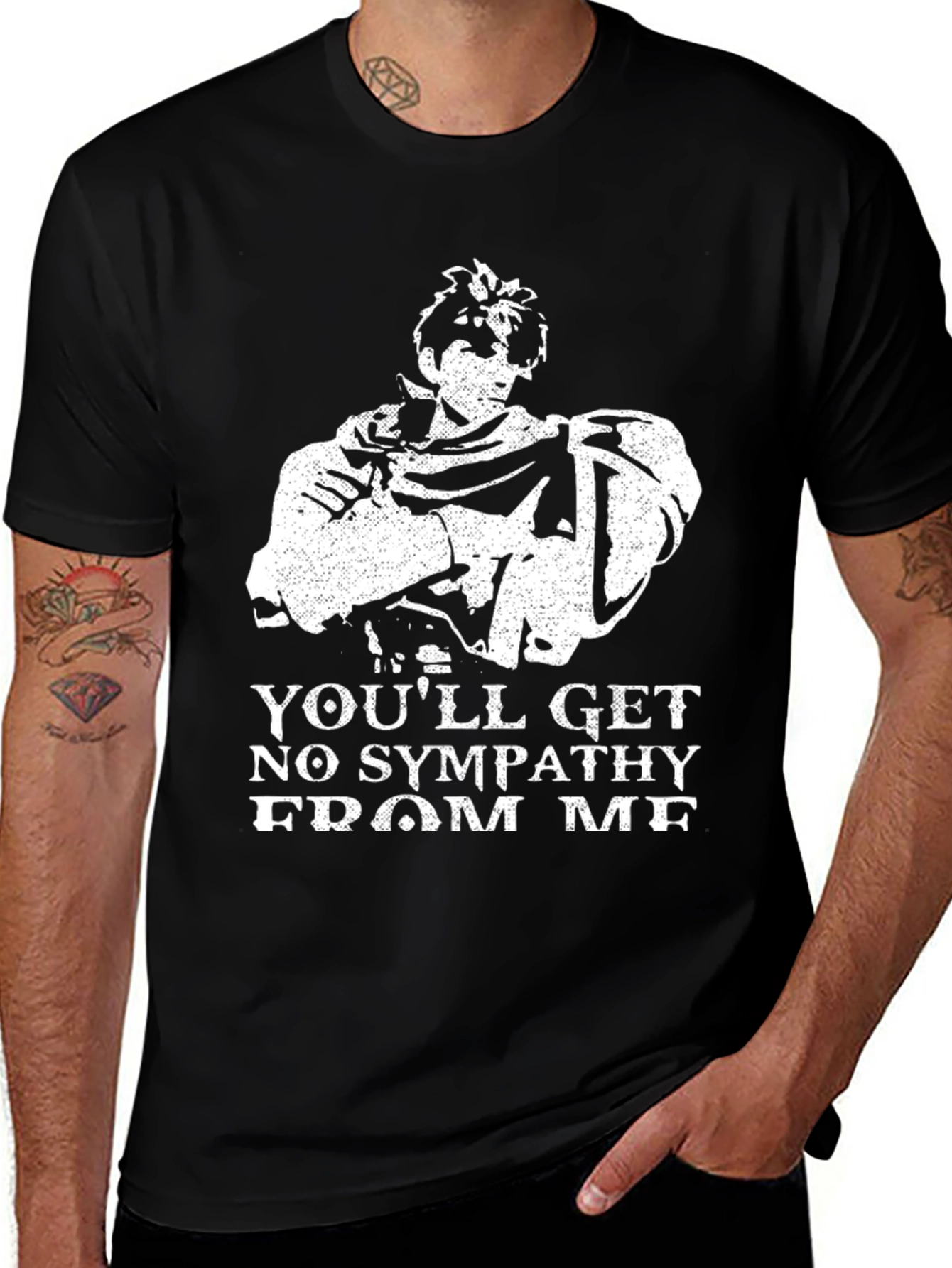 Variant 18 of No Sympathy Tee - Graphic Print Men's T-Shirt