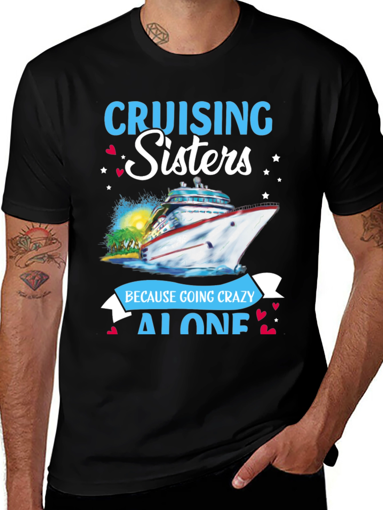 Cruising Sisters Graphic Tee