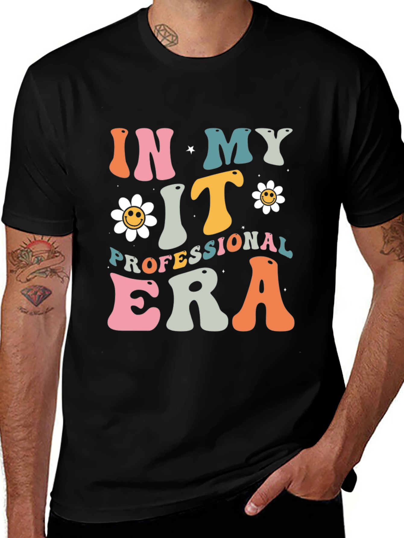 IT Professional Era T-Shirt Retro Design