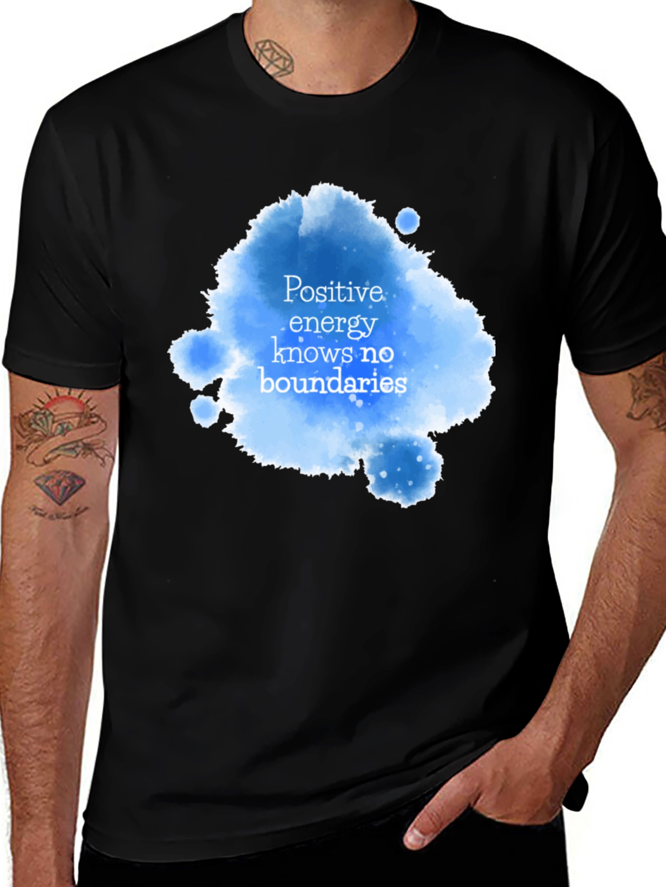 Positive Energy Black T-Shirt