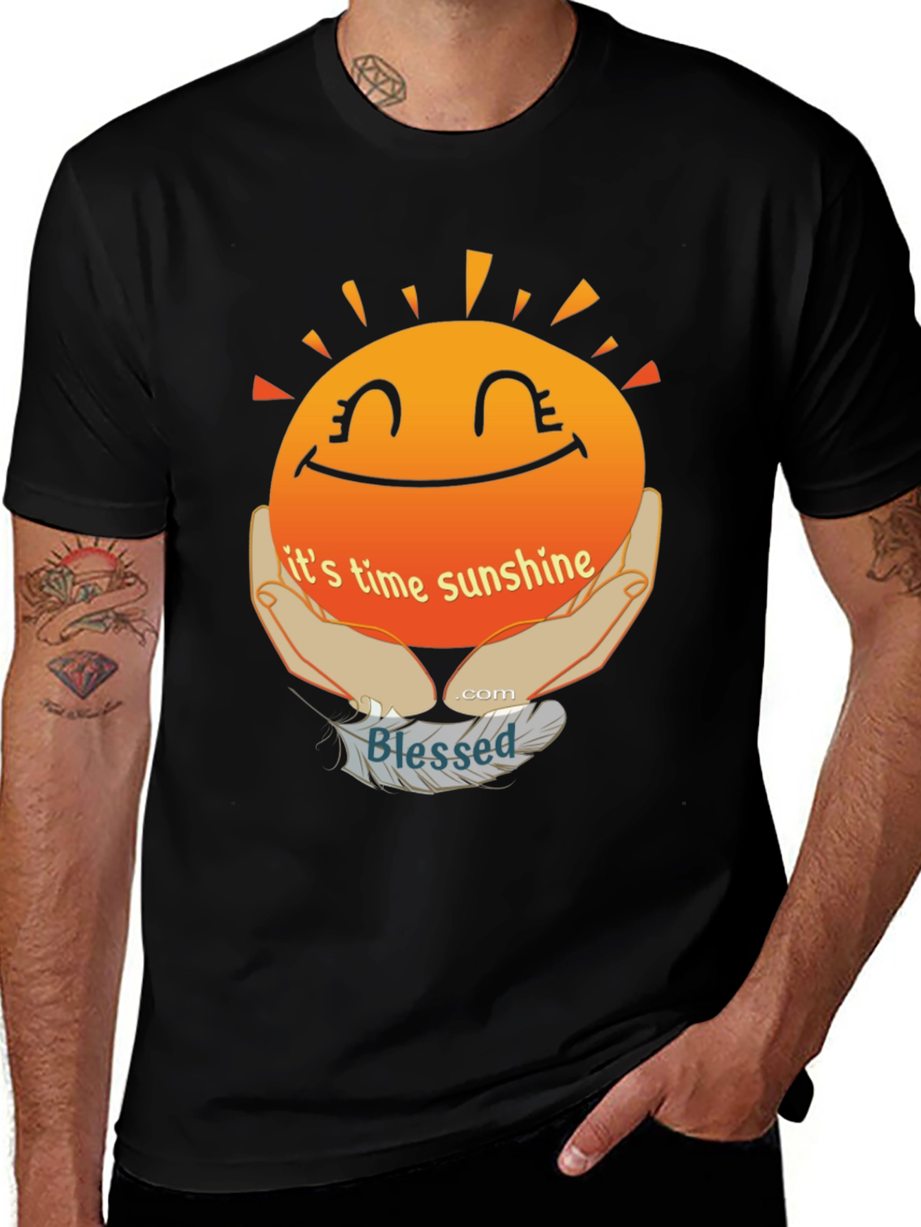 Variant 20 of It's Time Sunshine Graphic T-Shirt
