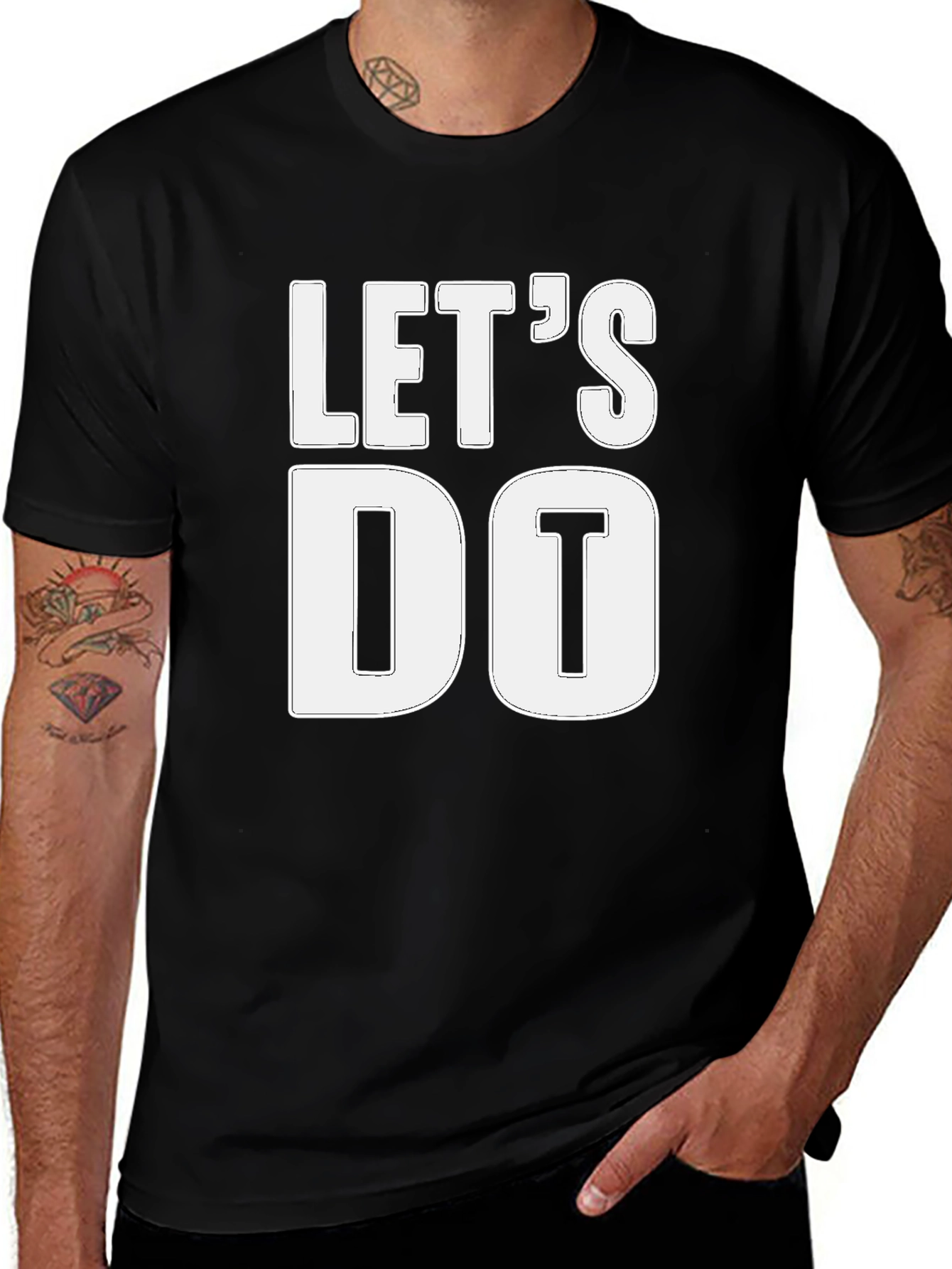 Variant 10 of Let's Do T-Shirt | Bold Graphic Tee for Motivation