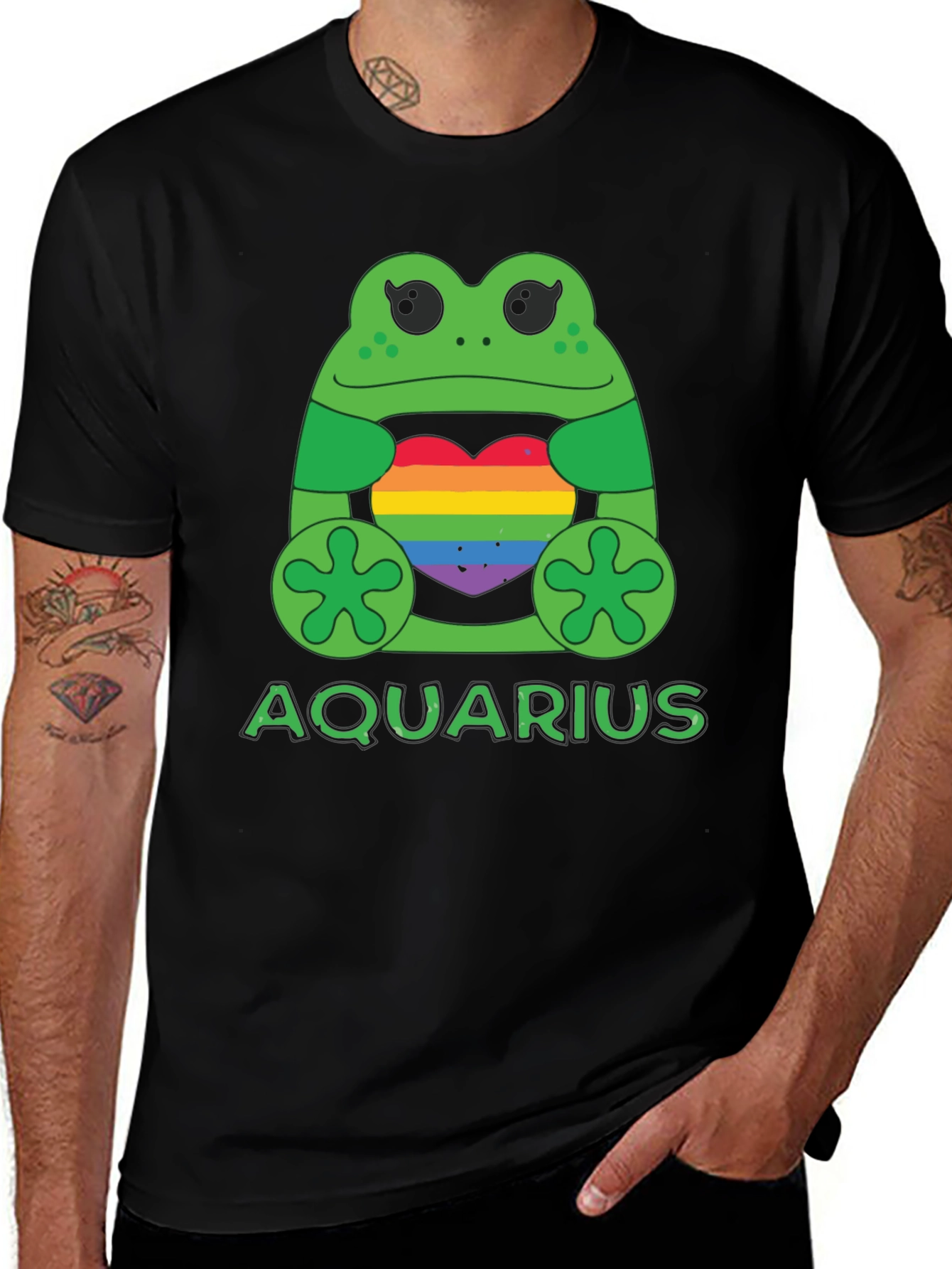 Aquarius Frog Pride T-Shirt