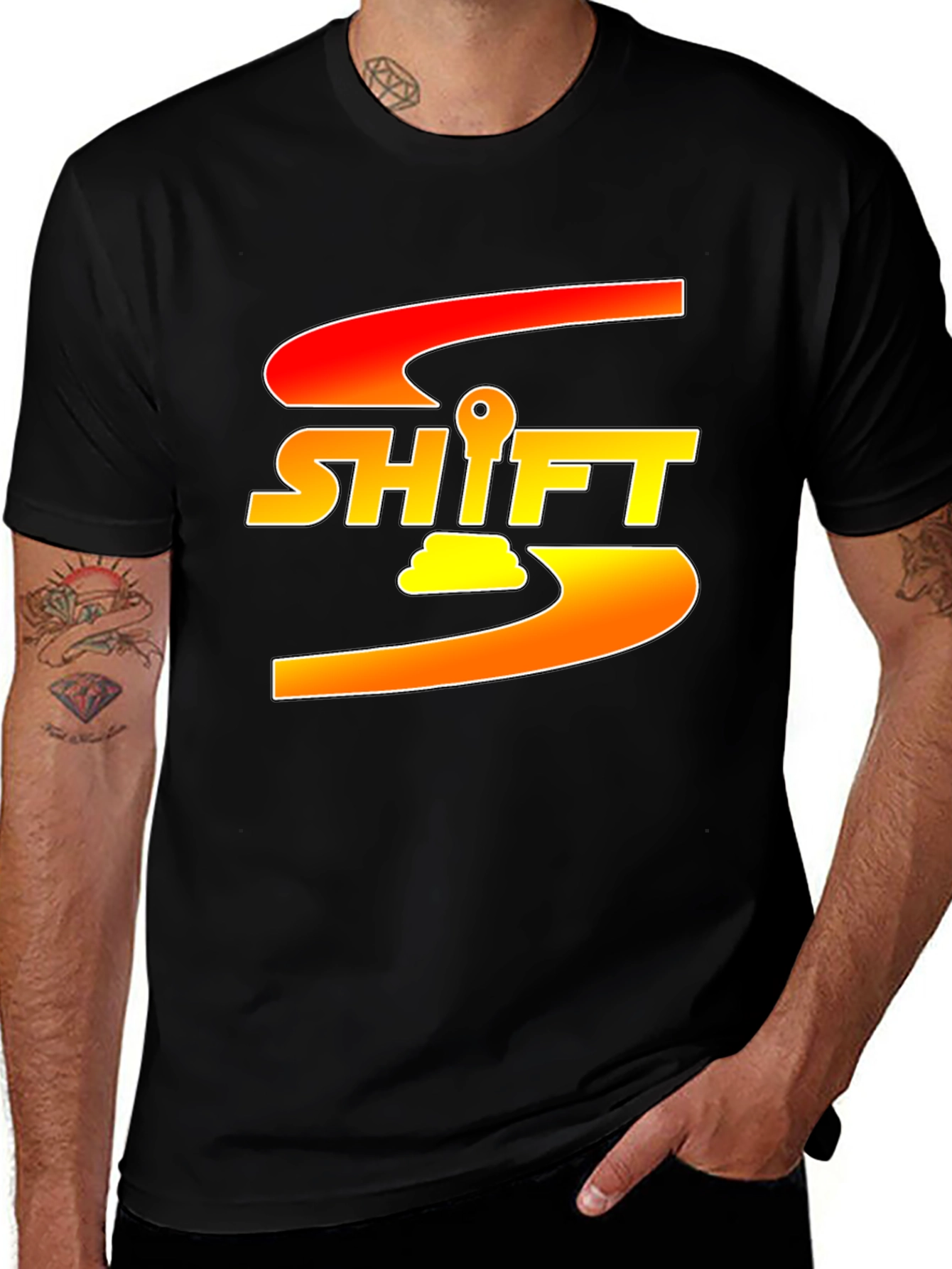 Variant 13 of SHIFT Car Enthusiast Black T-Shirt
