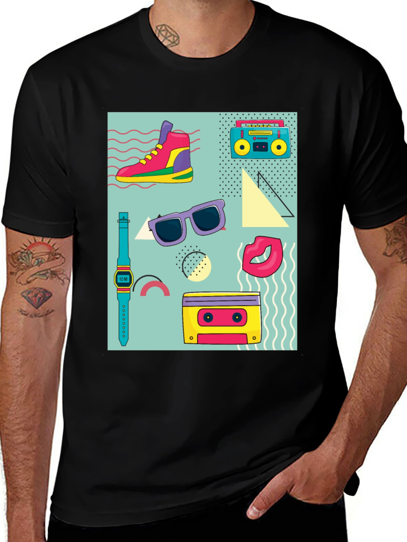 Variant 27 of Retro 80s T-Shirt - Vintage Style Graphic Tee