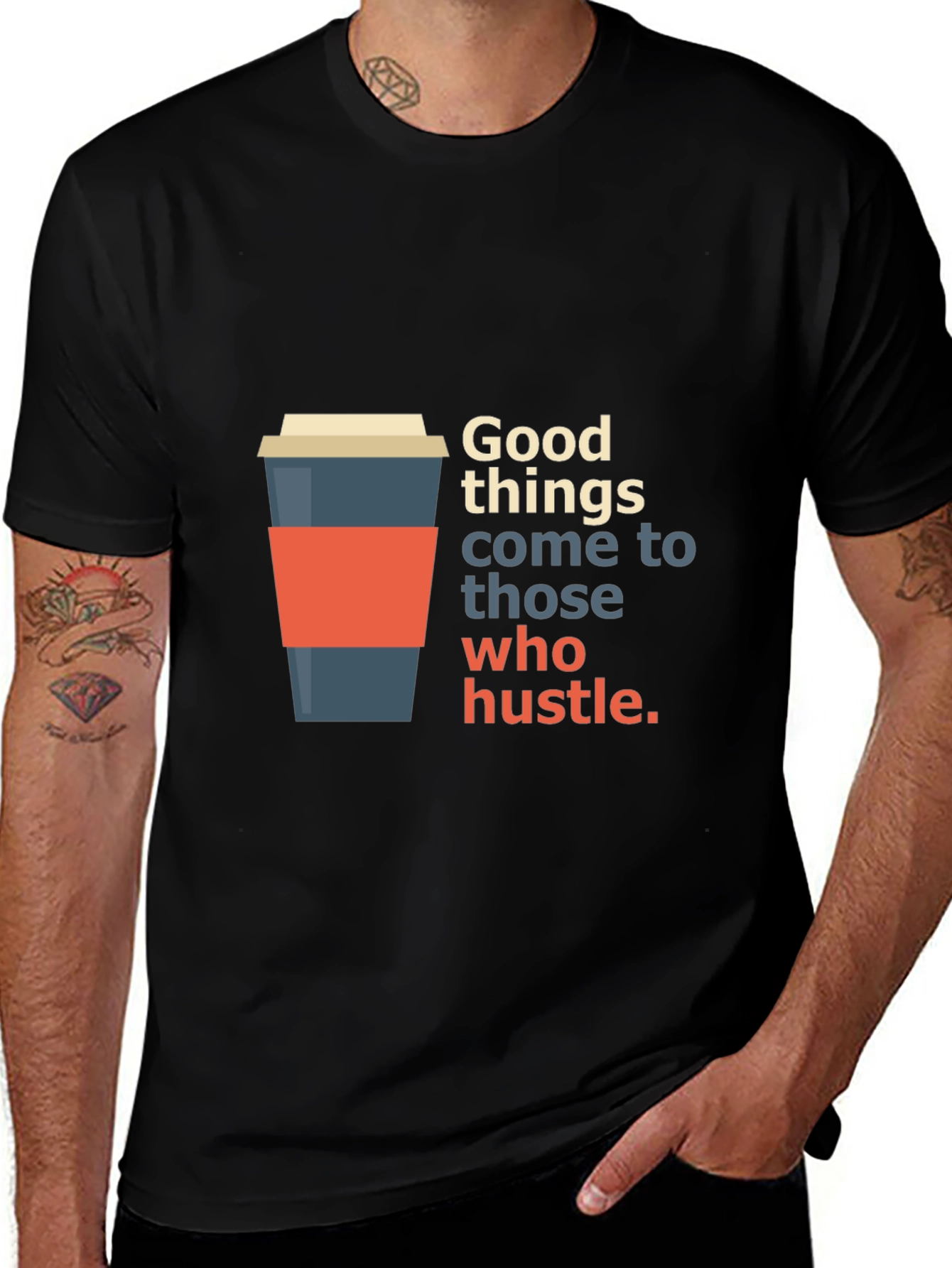 Variant 26 of Good Things Hustle Graphic Tee