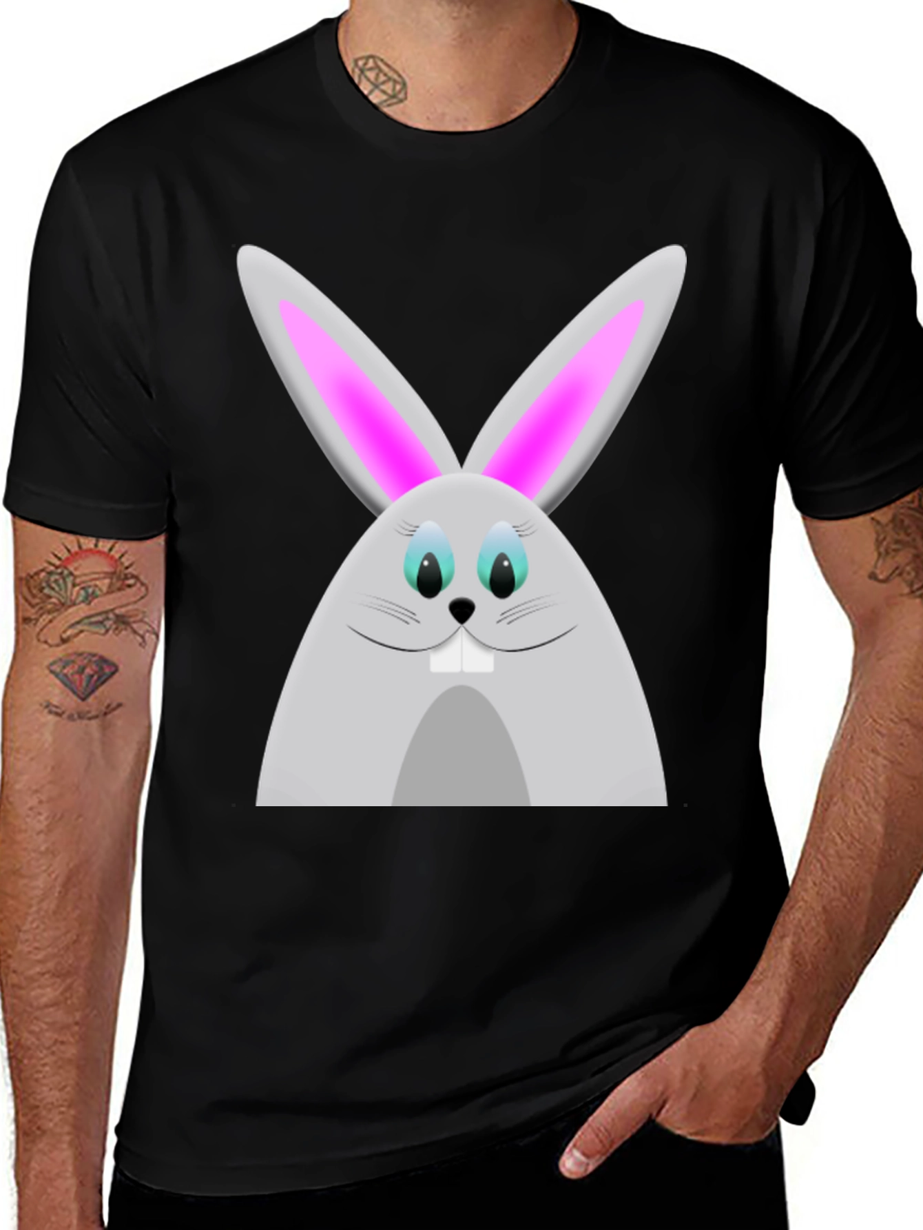 Variant 24 of Bunny Graphic T-Shirt
