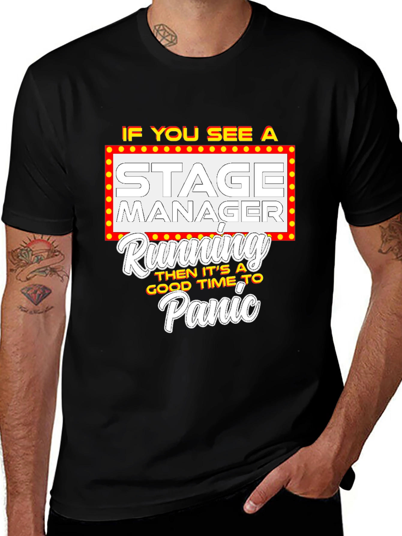 Variant 11 of Stage Manager Panic T-Shirt