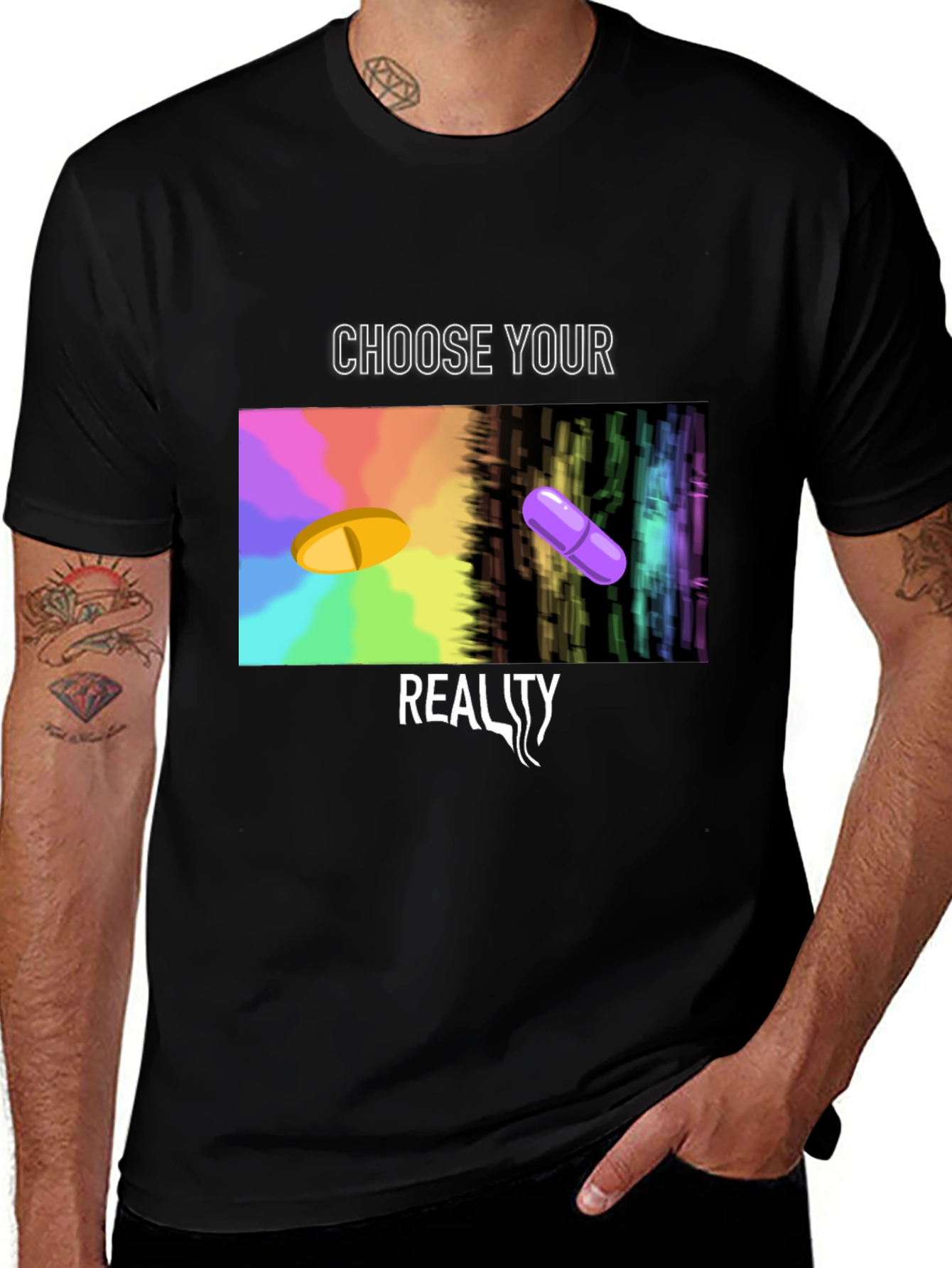 Variant 22 of Choose Your Reality Graphic Tee