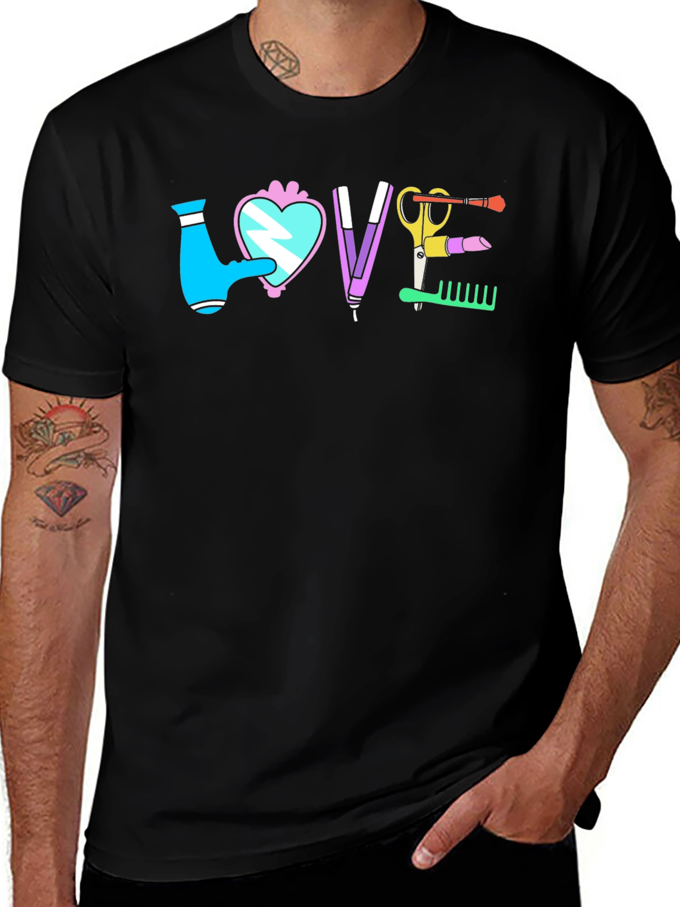 Variant 29 of Love Hairdresser T-Shirt