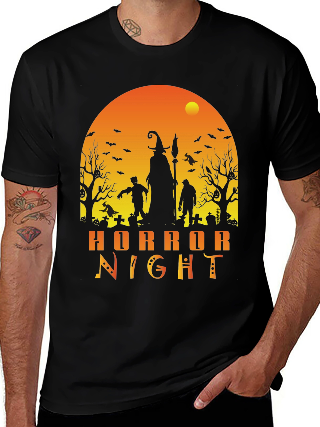 Horror Night Halloween T-Shirt