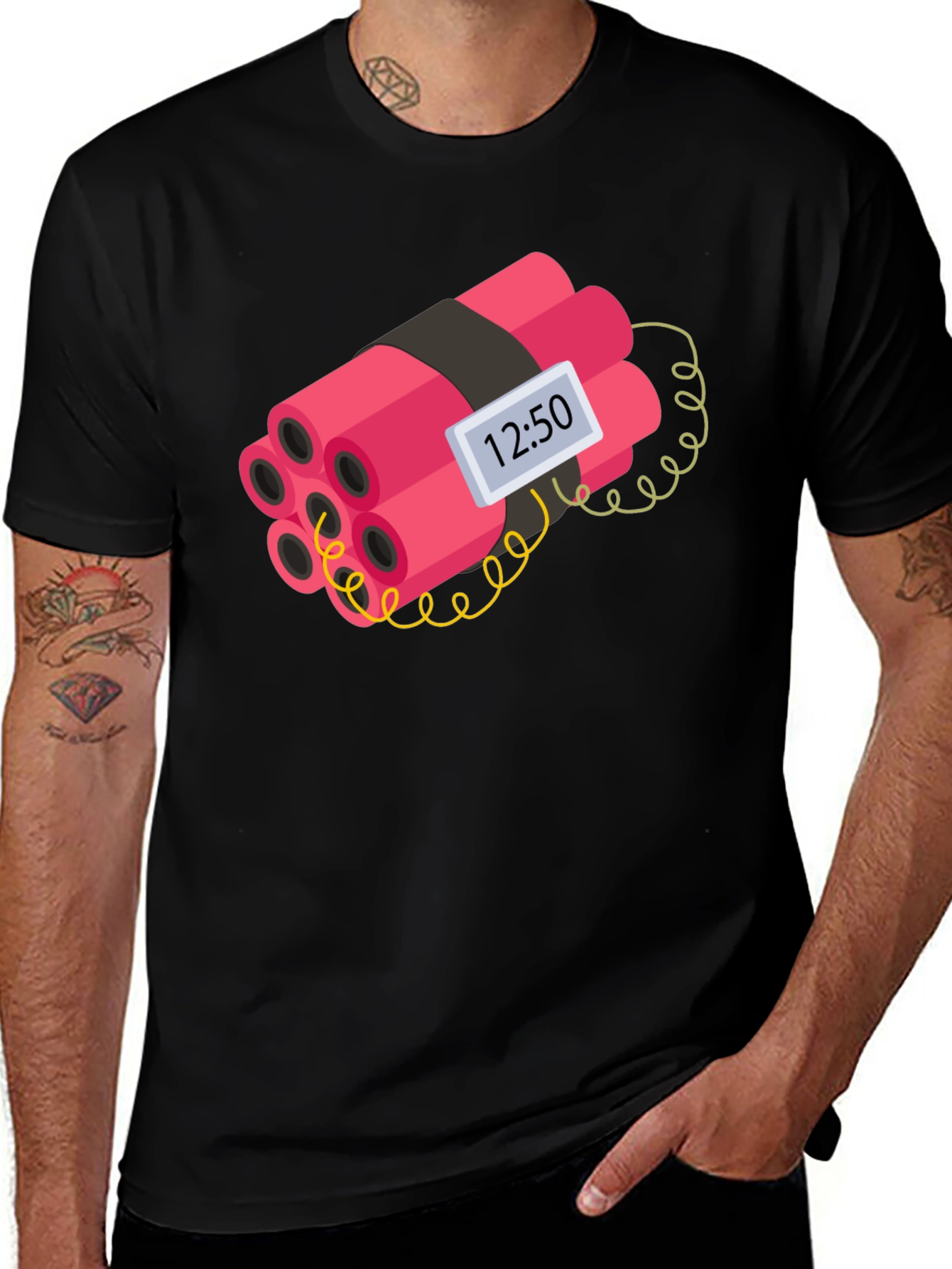 Variant 29 of Dynamite T-Shirt - Funny Time Bomb Tee