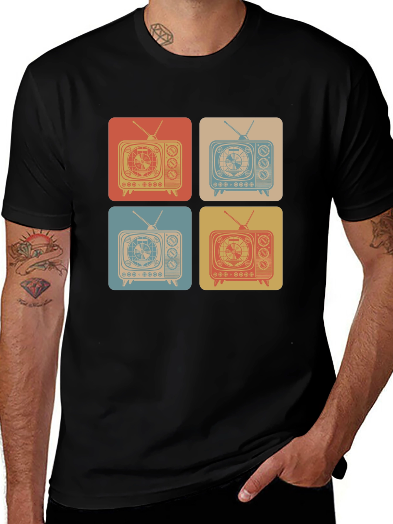 Variant 22 of Retro TV T-Shirt - Vintage Television Graphic Tee
