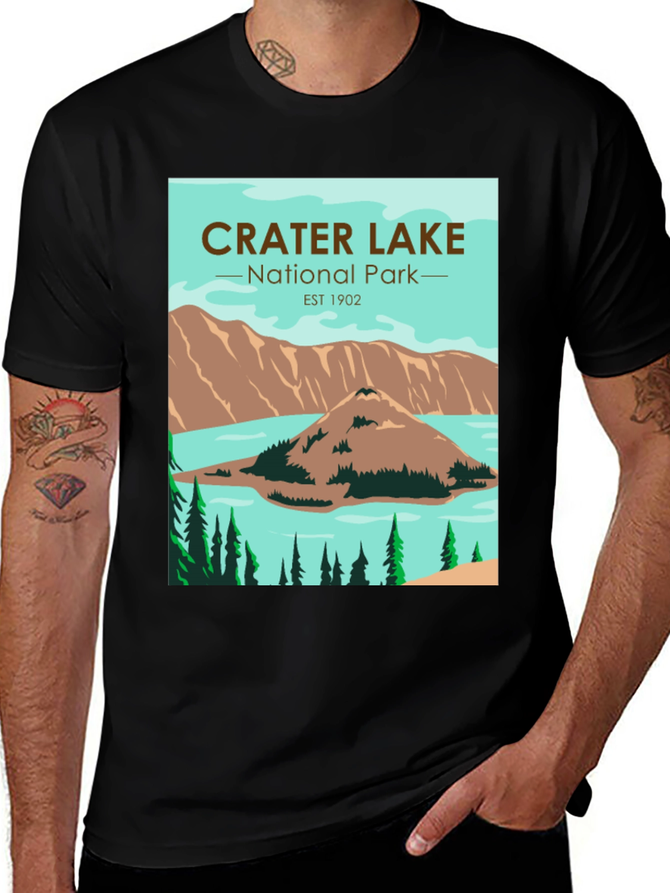 Crater Lake National Park Graphic Tee