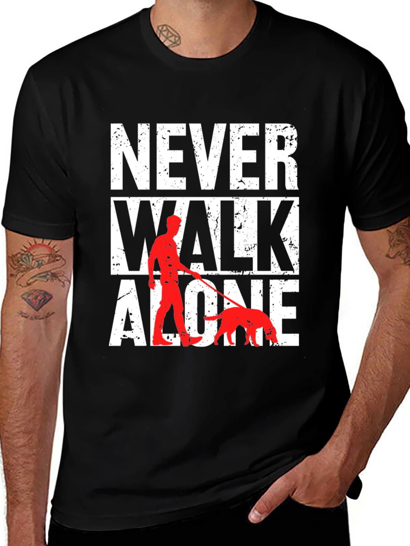 Variant 28 of Never Walk Alone Graphic Tee