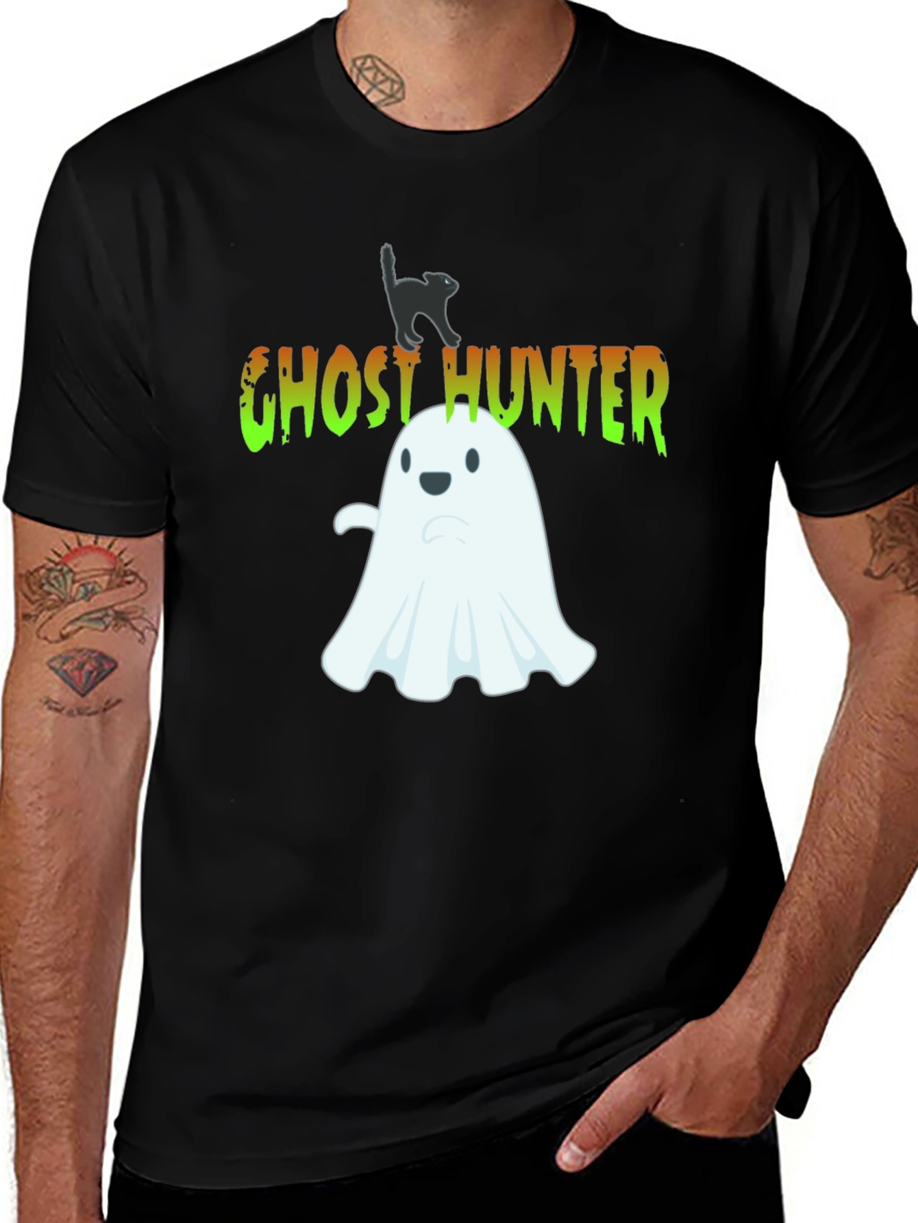Ghost Hunter T-Shirt - Halloween Spooky Season