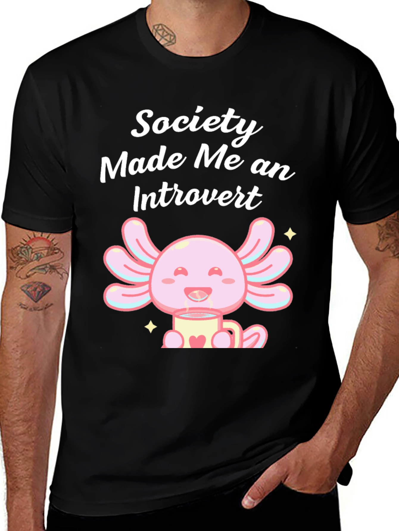 Introvert Axolotl T-Shirt