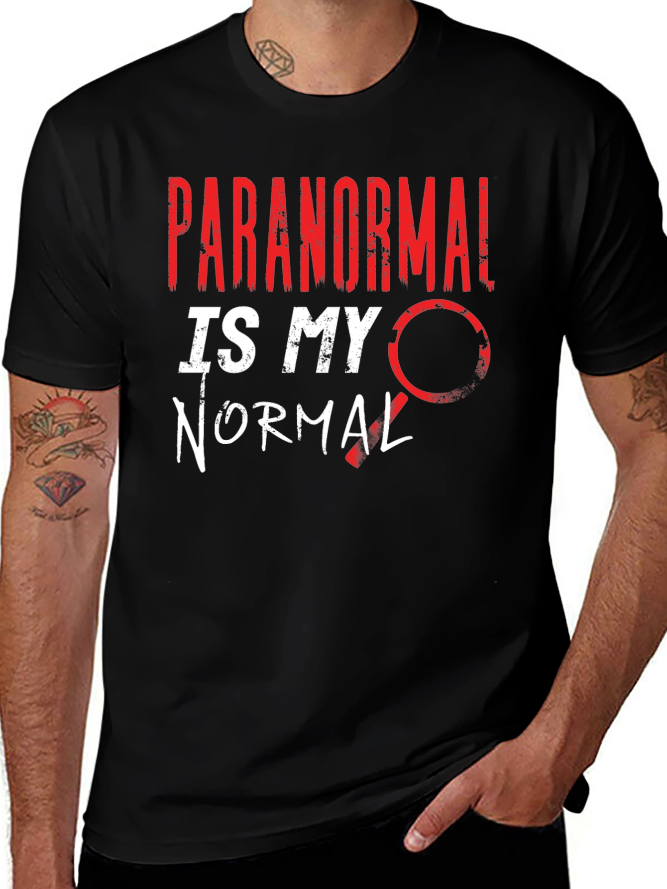 Variant 20 of Paranormal is My Normal Graphic Tee