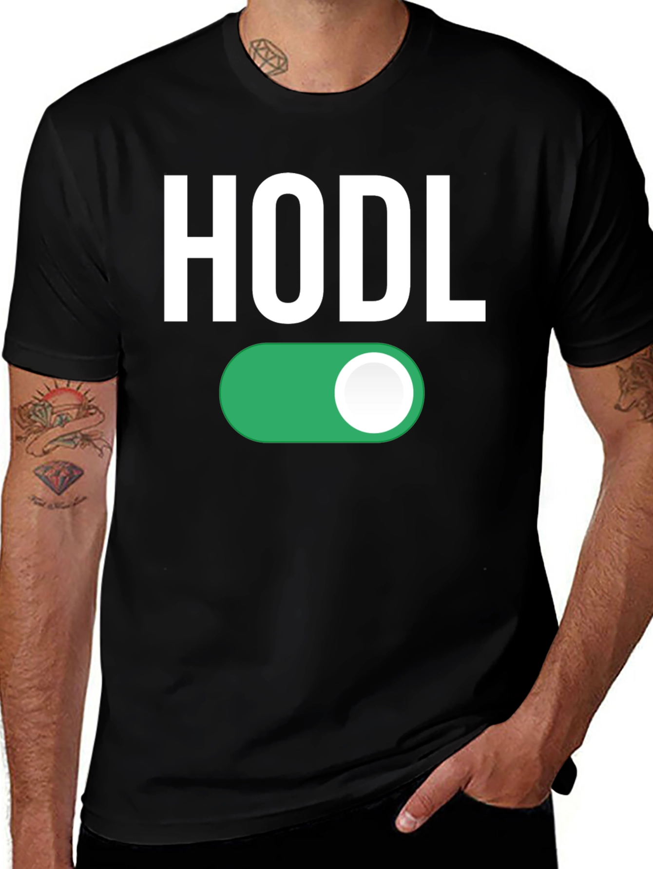 HODL Crypto T-Shirt - Bitcoin Cryptocurrency Investor